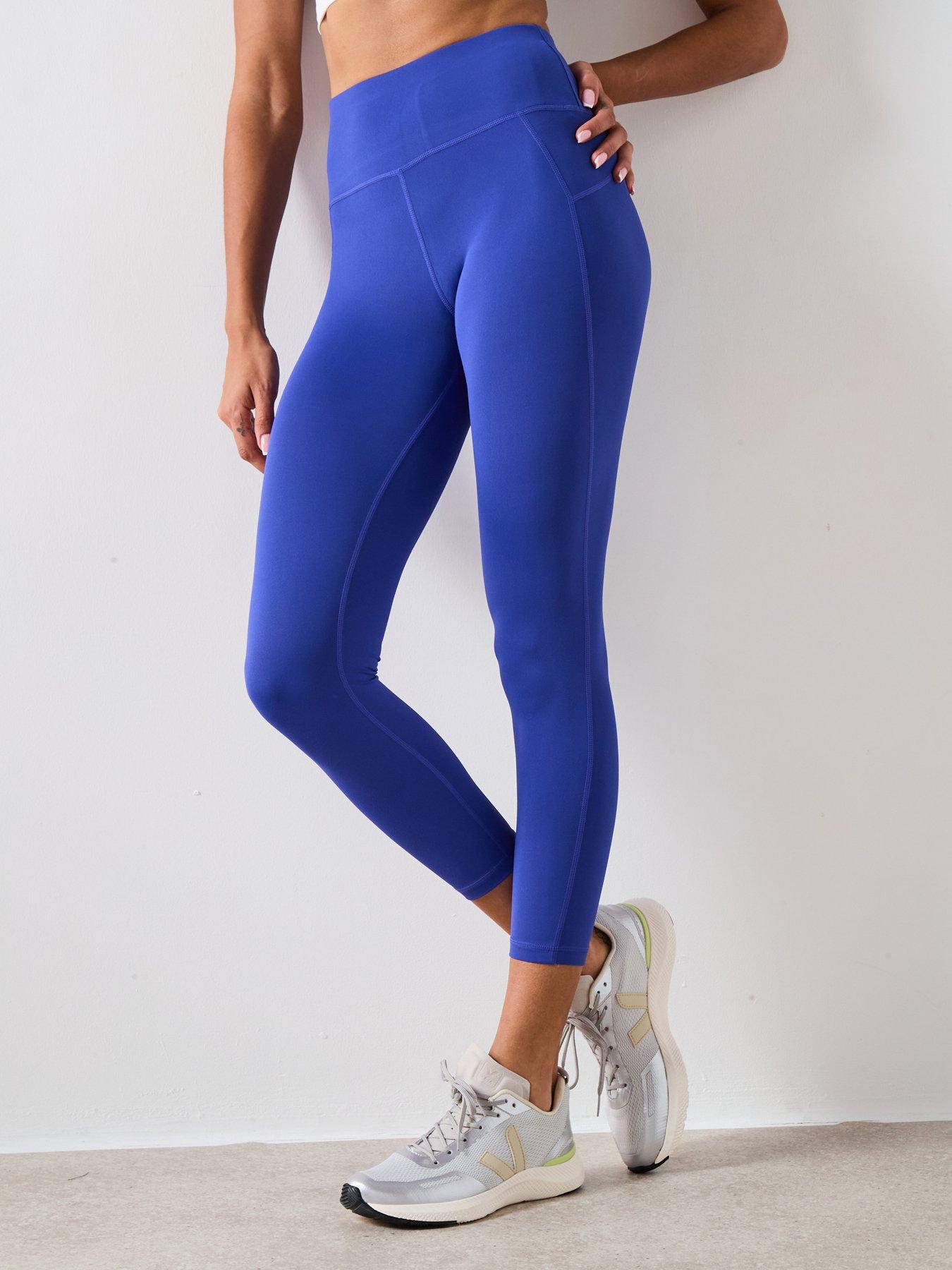Image 1 of 6 of Sweaty Betty Womens Training All Day 7/8 Tights - Blue