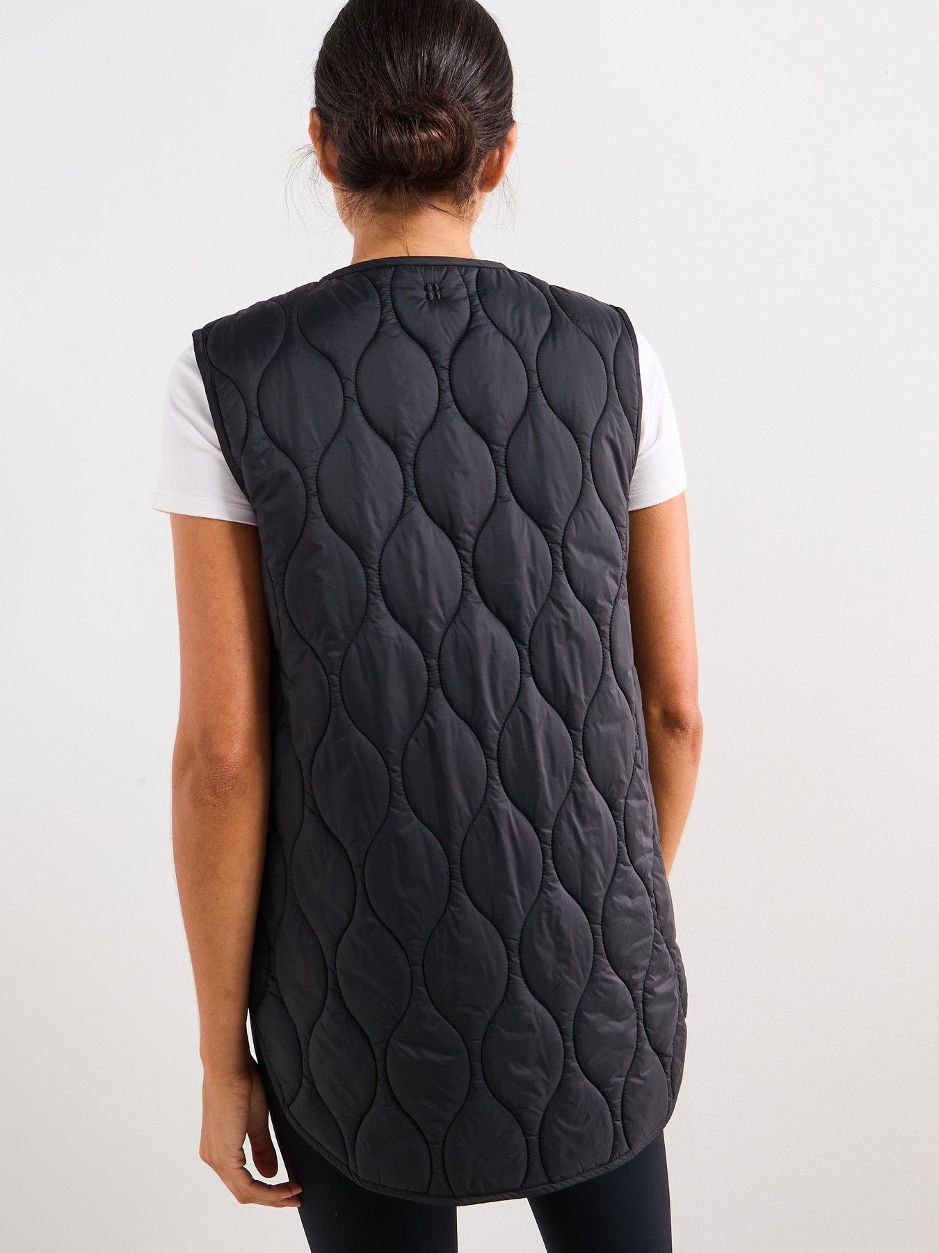 Image 2 of 6 of Sweaty Betty Womens Training On The Move Gilet - Black
