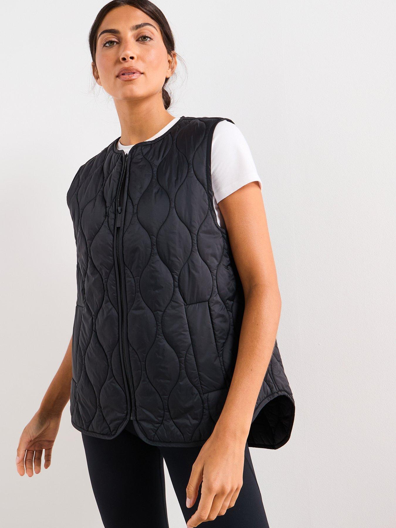 Image 5 of 6 of Sweaty Betty Womens Training On The Move Gilet - Black