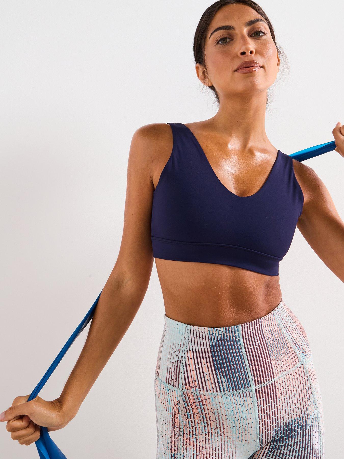 undefined Womens Training Ultimate Studio Voop Bra - Navy