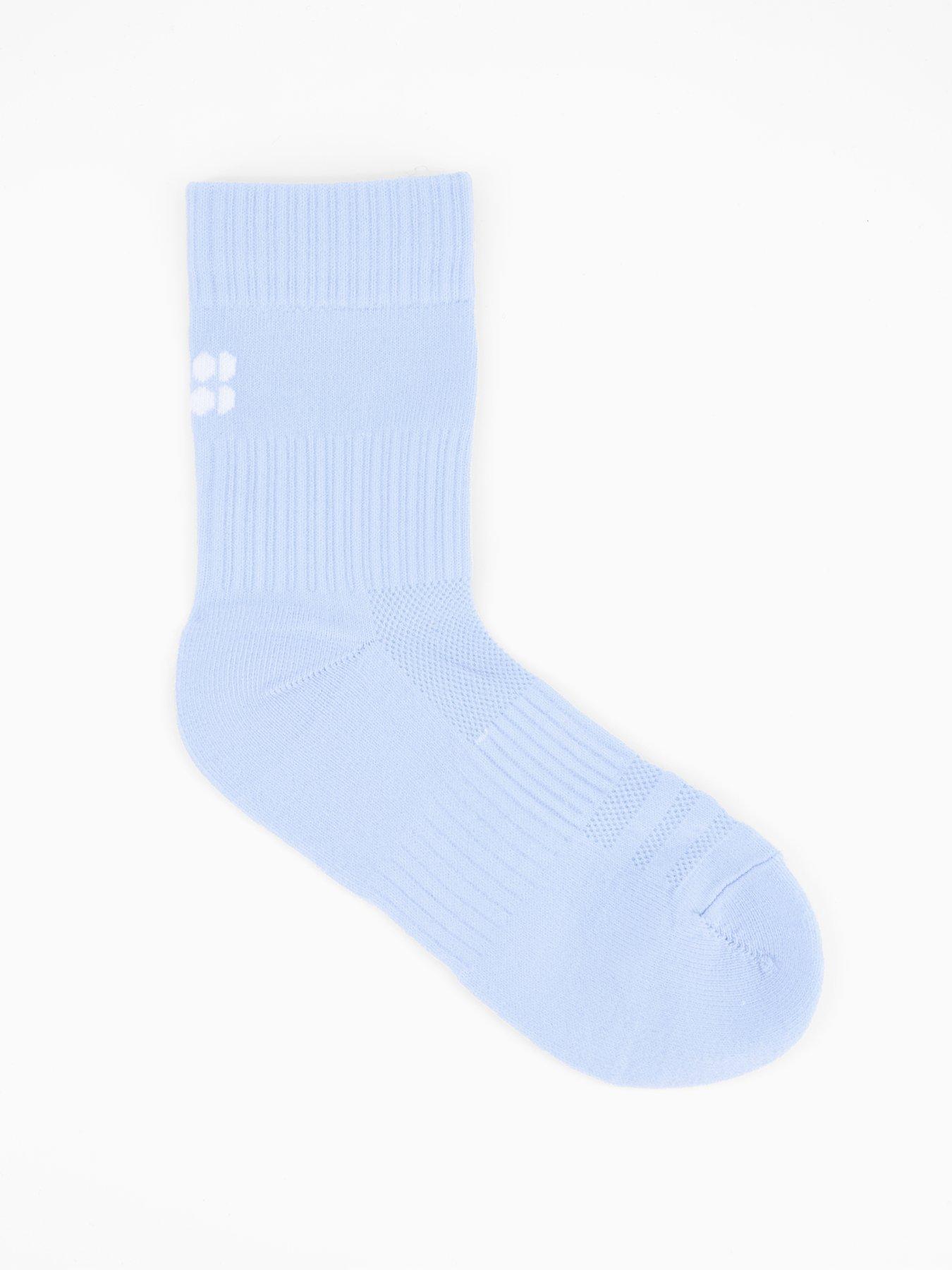Image 3 of 4 of Sweaty Betty Womens Running Crew 2 Pack Socks - Blue