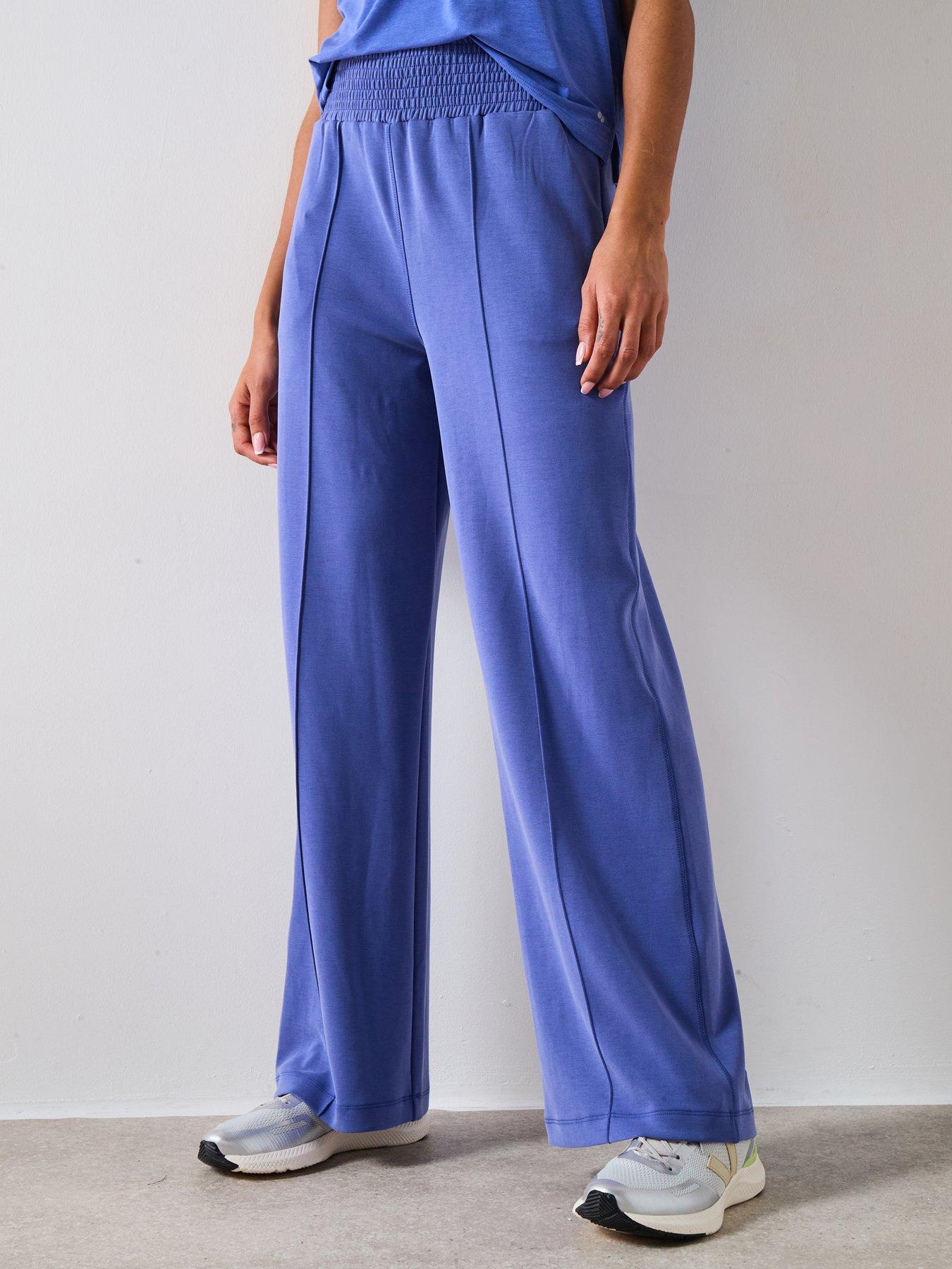 Sweaty Betty Womens Training Sand Wash Cloudweight Track Pant - Blue