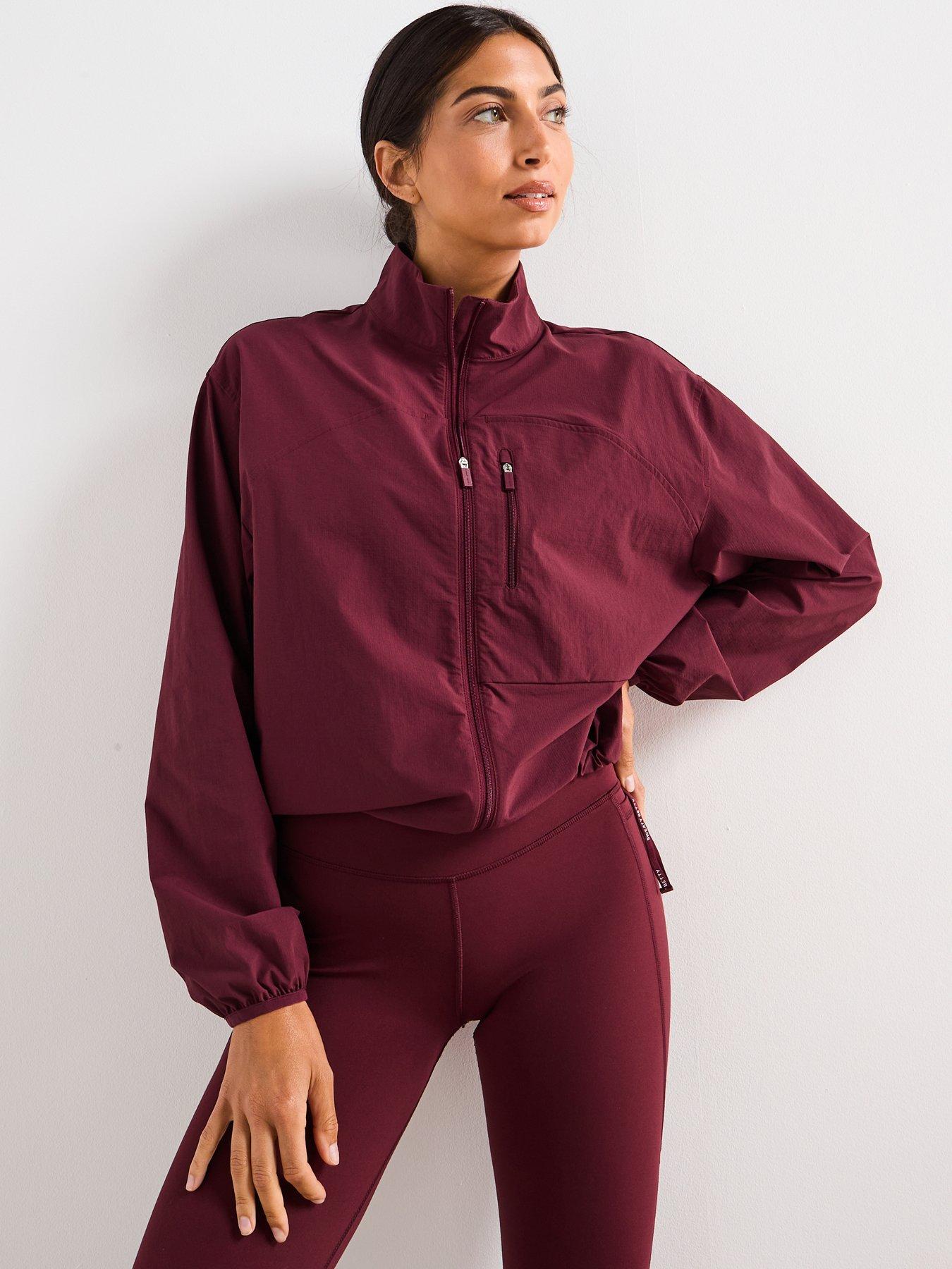 undefined Womens Training Training Shell Jacket - Red