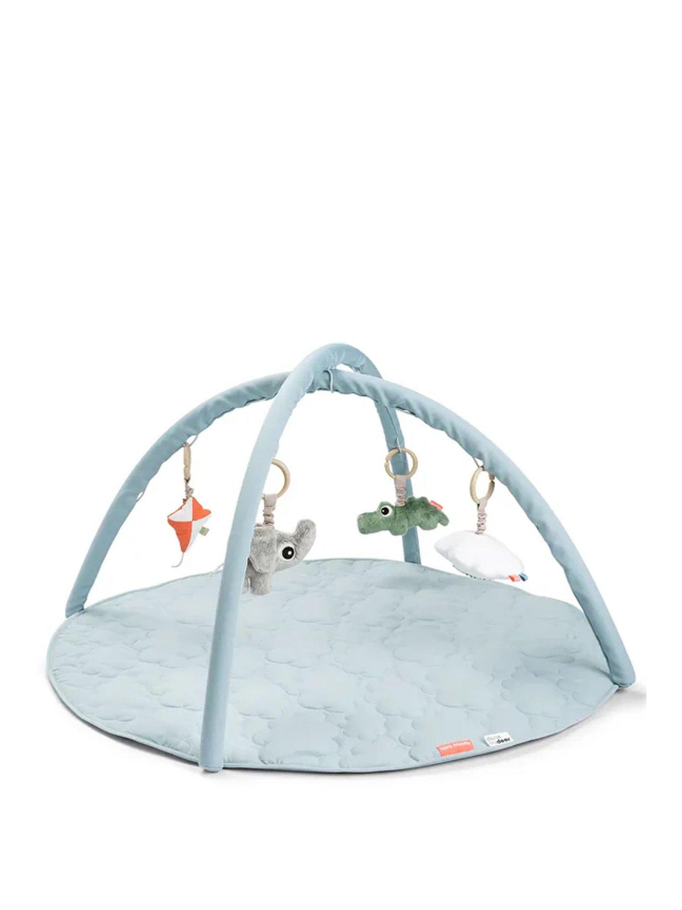 Image 2 of 5 of Done by Deer Activity play mat Playground Blue