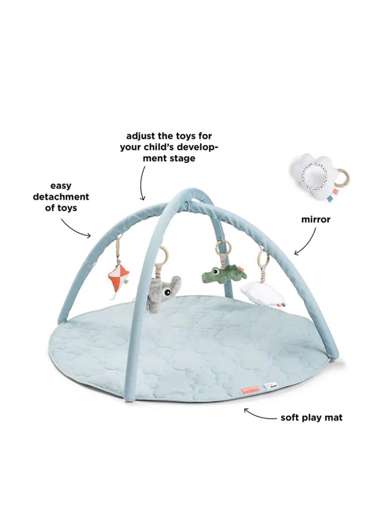 Image 3 of 5 of Done by Deer Activity play mat Playground Blue