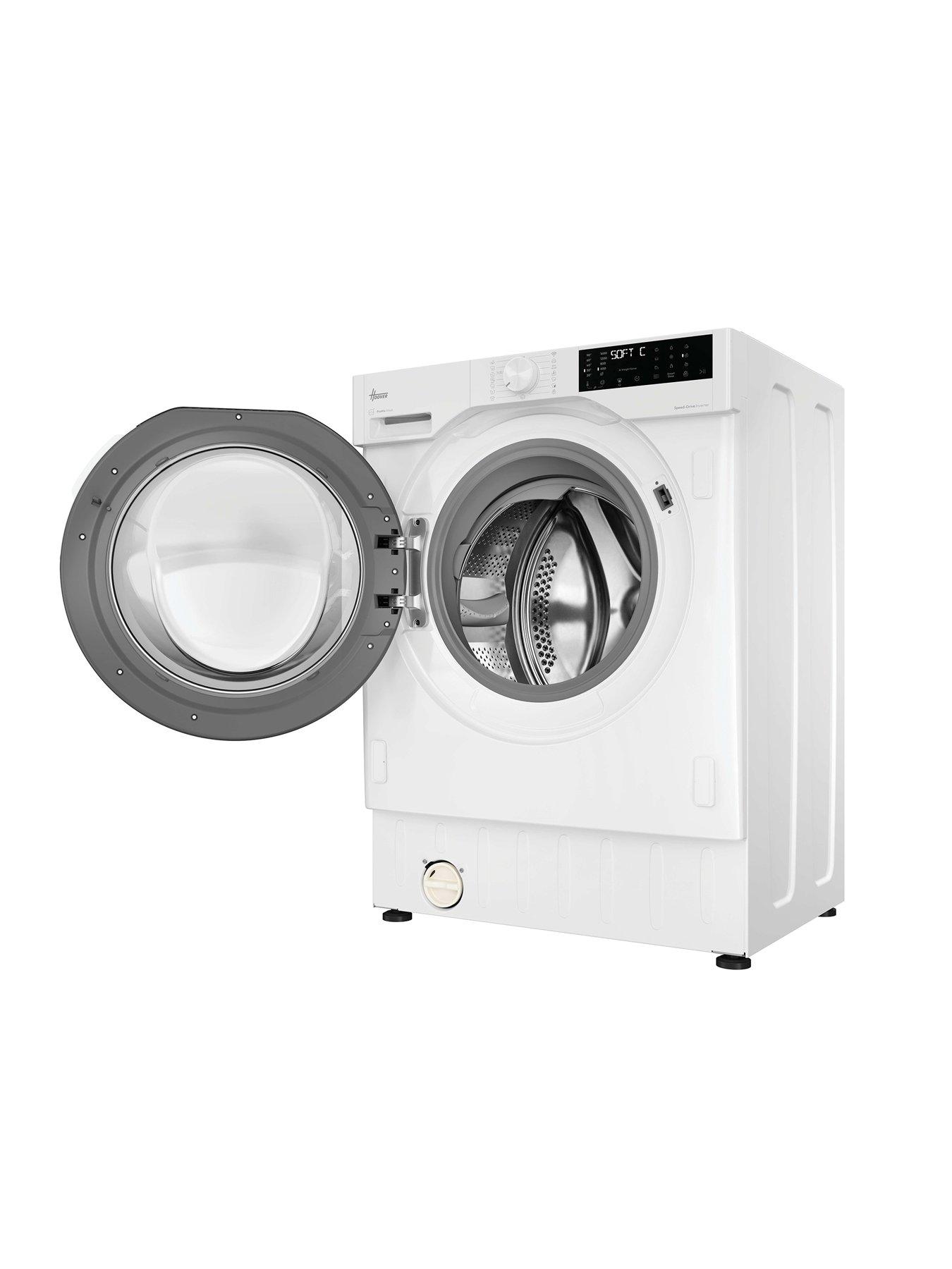 Image 3 of 6 of Hoover H-WASH 400 BH4S69M6D9J-80 Integrated 9kg WiFi Connected Washing Machine with 1600 rpm,&nbsp;A Rated - White