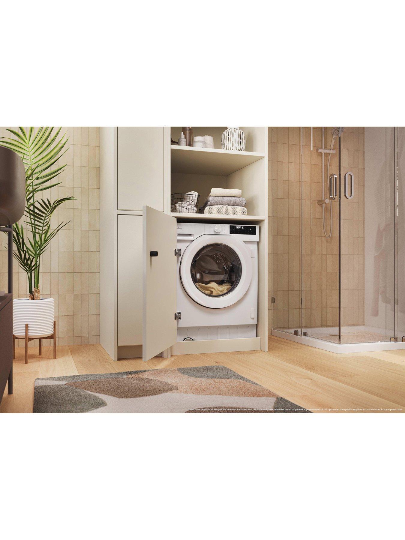 Image 5 of 6 of Hoover H-WASH 400 BH4S69M6D9J-80 Integrated 9kg WiFi Connected Washing Machine with 1600 rpm,&nbsp;A Rated - White