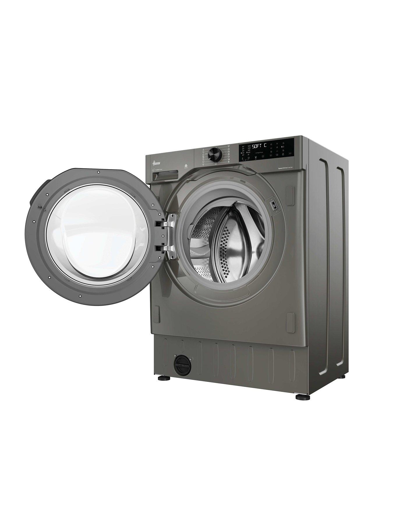 Image 3 of 6 of Hoover H-WASH 400 BH4S69M6DB9RJ-80 Integrated 9kg WiFi Connected Washing Machine, 1600 rpm, &nbsp;A Rated - Anthracite
