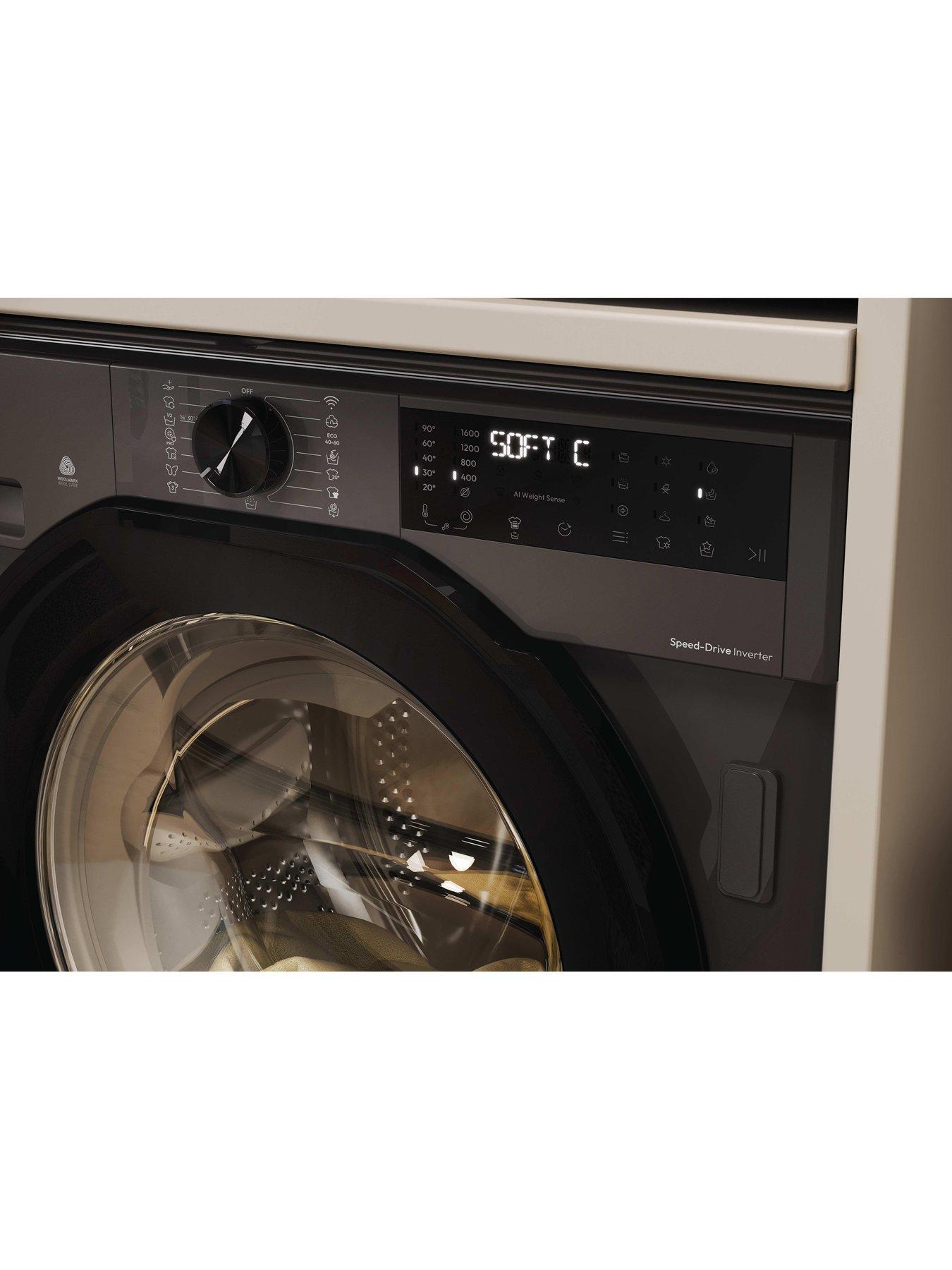 Image 4 of 6 of Hoover H-WASH 400 BH4S69M6DB9RJ-80 Integrated 9kg WiFi Connected Washing Machine, 1600 rpm, &nbsp;A Rated - Anthracite