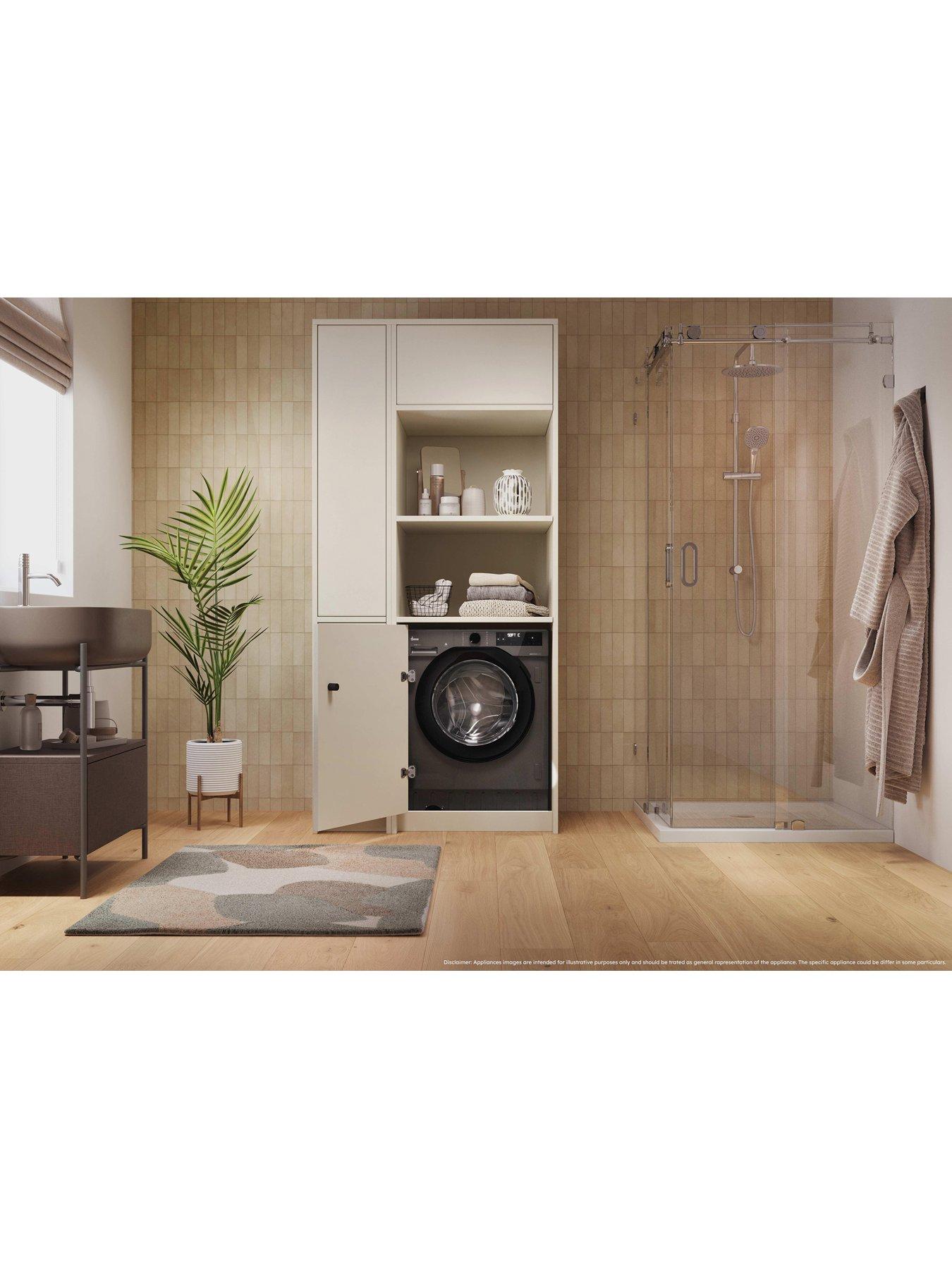 Image 6 of 6 of Hoover H-WASH 400 BH4S69M6DB9RJ-80 Integrated 9kg WiFi Connected Washing Machine, 1600 rpm, &nbsp;A Rated - Anthracite