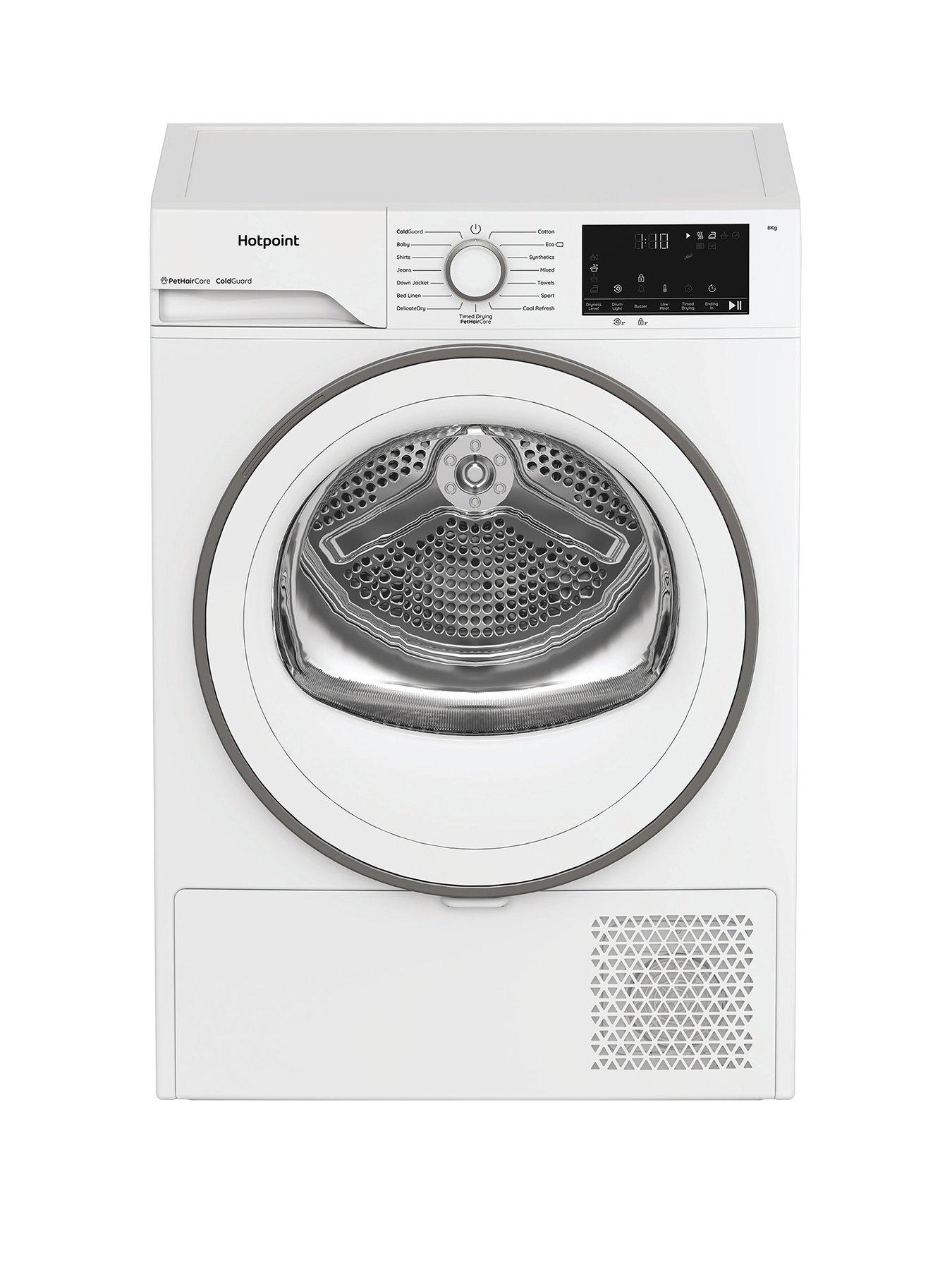 hotpoint-c-hsd-82m-ww-uk-8kg-heat-pump-tumble-dryer-white