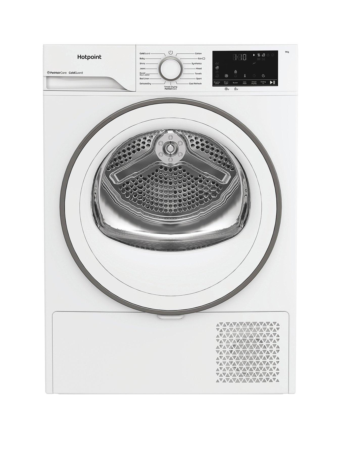 undefined C HD 93M WWS UK 9KG Heat Pump Tumble Dryer - White