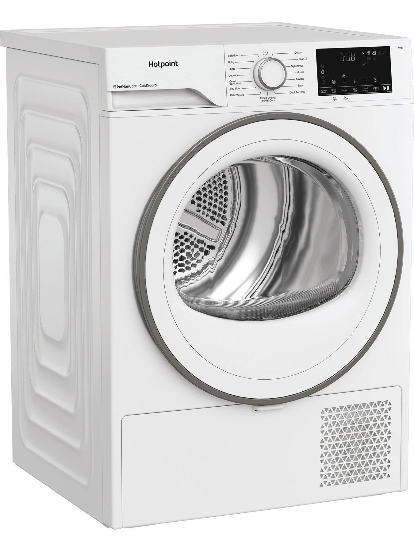 Image 3 of 7 of Hotpoint C HD 93M WWS UK 9KG Heat Pump Tumble Dryer - White