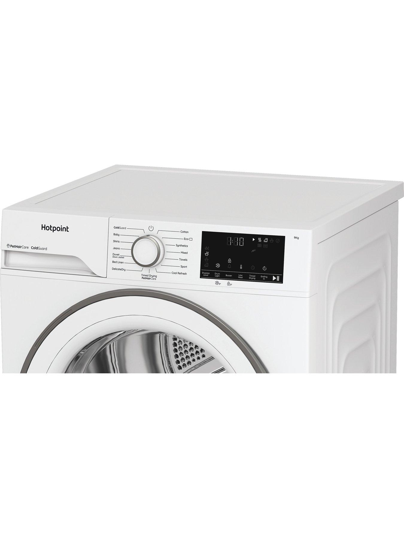 Image 5 of 7 of Hotpoint C HD 93M WWS UK 9KG Heat Pump Tumble Dryer - White