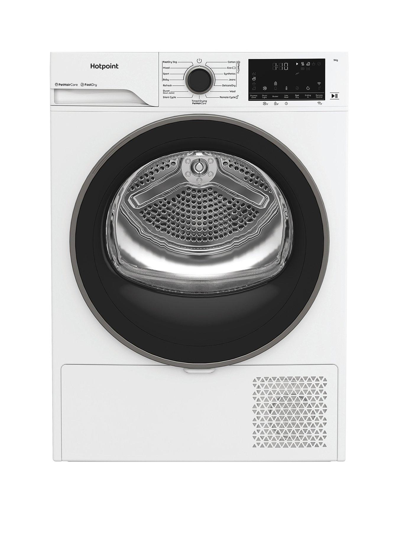 hotpoint-fabriccare-c-hd-94m-wbs-uk-9kg-heat-pump-tumble-dryer-with-homewhiz-white