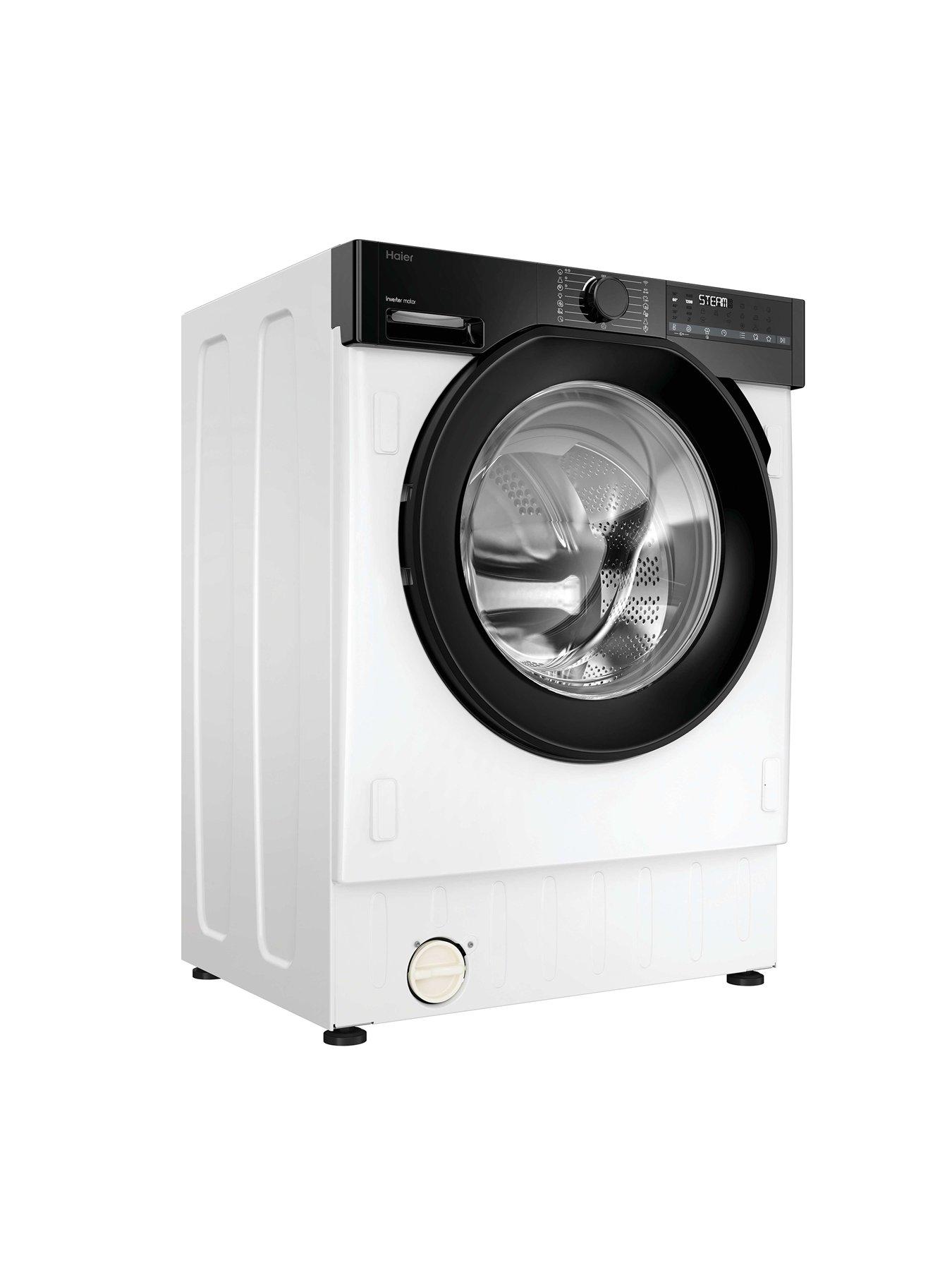 Image 2 of 7 of Haier BHA6S696M6DB9-80 Integrated 9kg / 6Kg Washer Dryer with 1600 rpm spin, WiFi, White - D Rated (Wash&amp;Dry), A Rated (Wash Only)