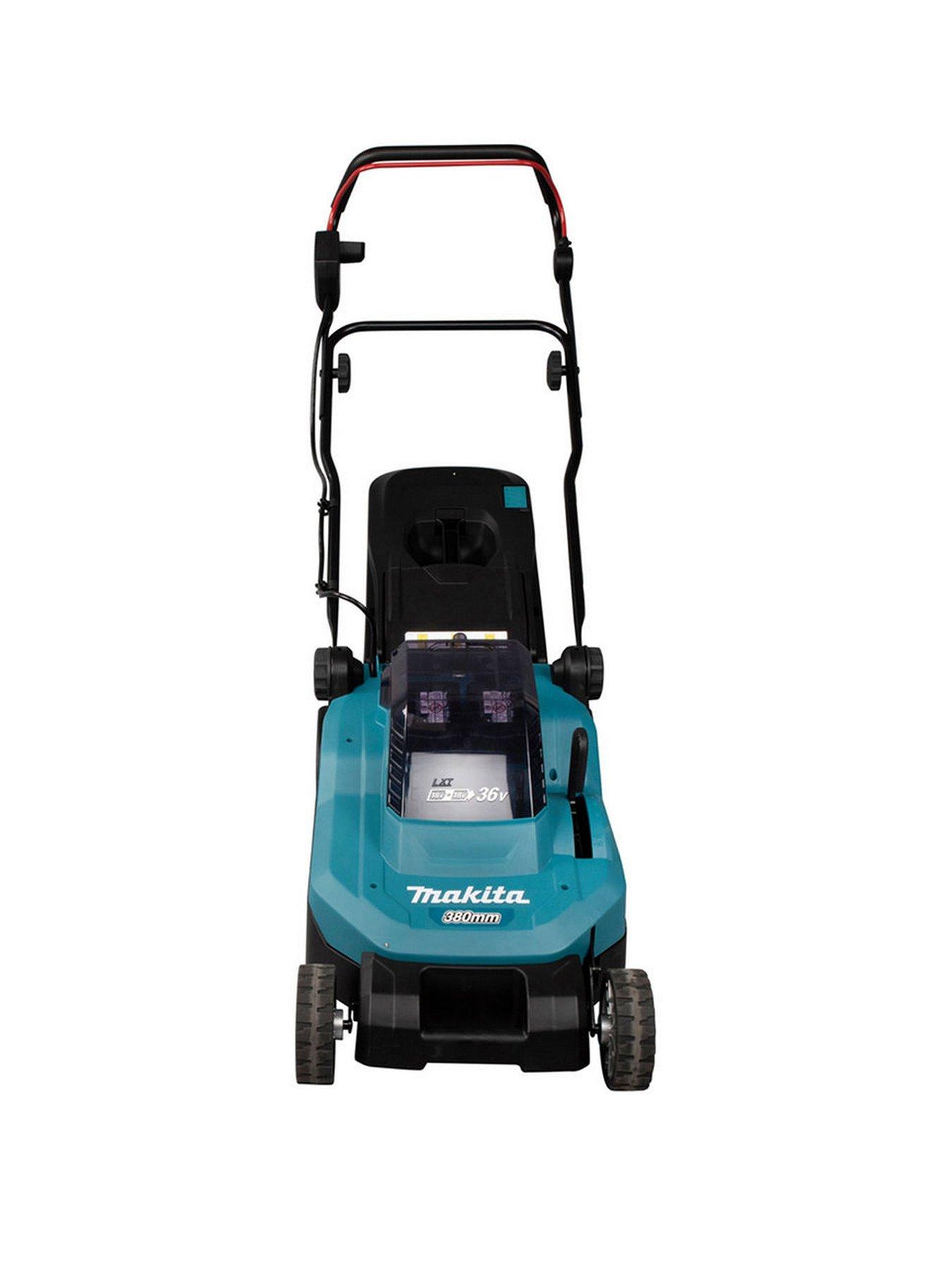 undefined DLM382PT2 18V LXT Cordless 380mm Lawnmower with 2 x 5.0ah batteries and a charger