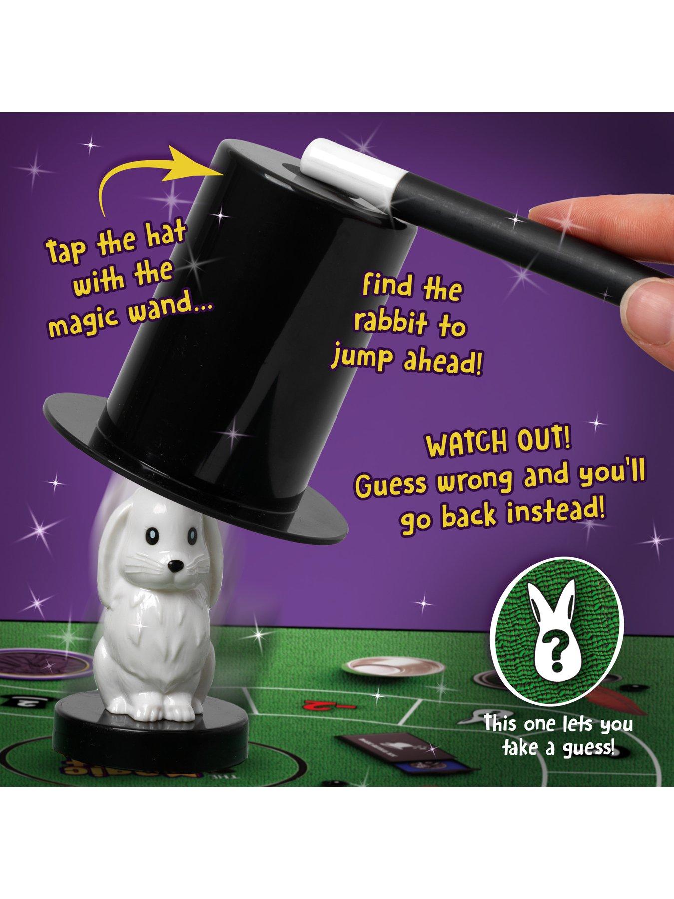  image of ideal-the-magic-rabbit-in-a-hat-family-board-game