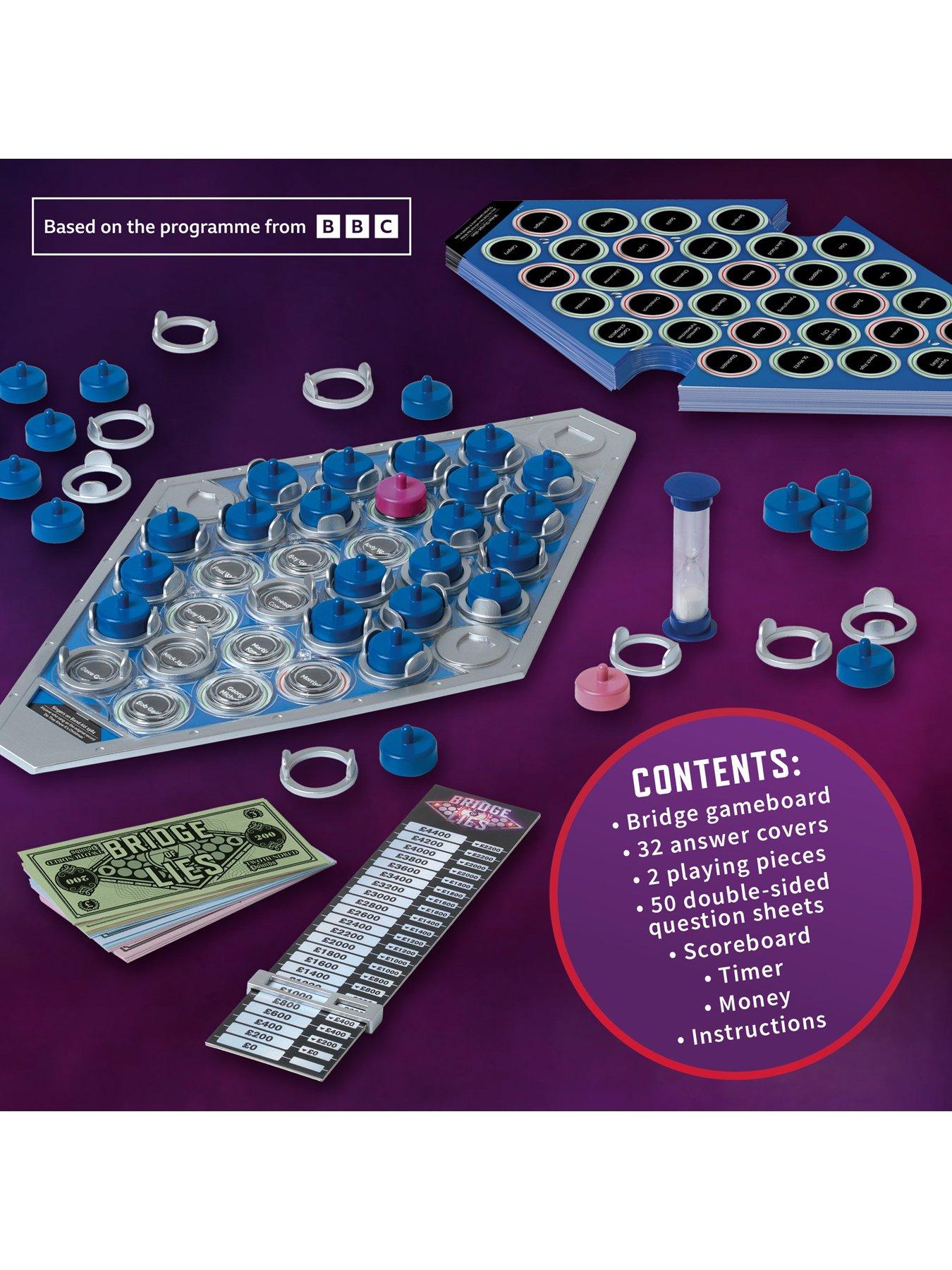 Image 3 of 7 of IDEAL Bridge of Lies Family Quiz Board Game