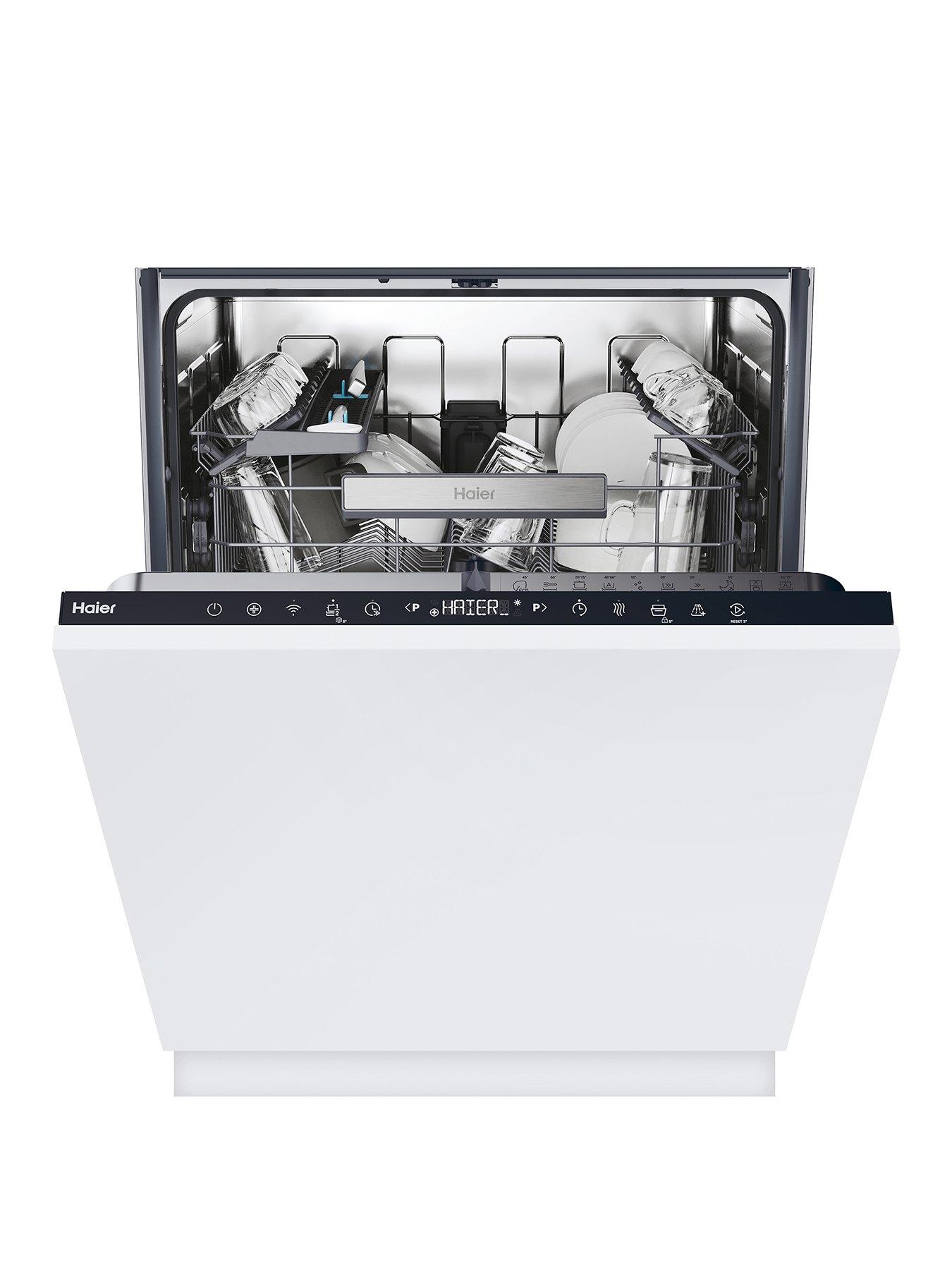 haier-washlens-plus-xi-4c4s0sb-80-fully-integrated-full-size-dishwasher-14-place-settings-wifi-c-rated