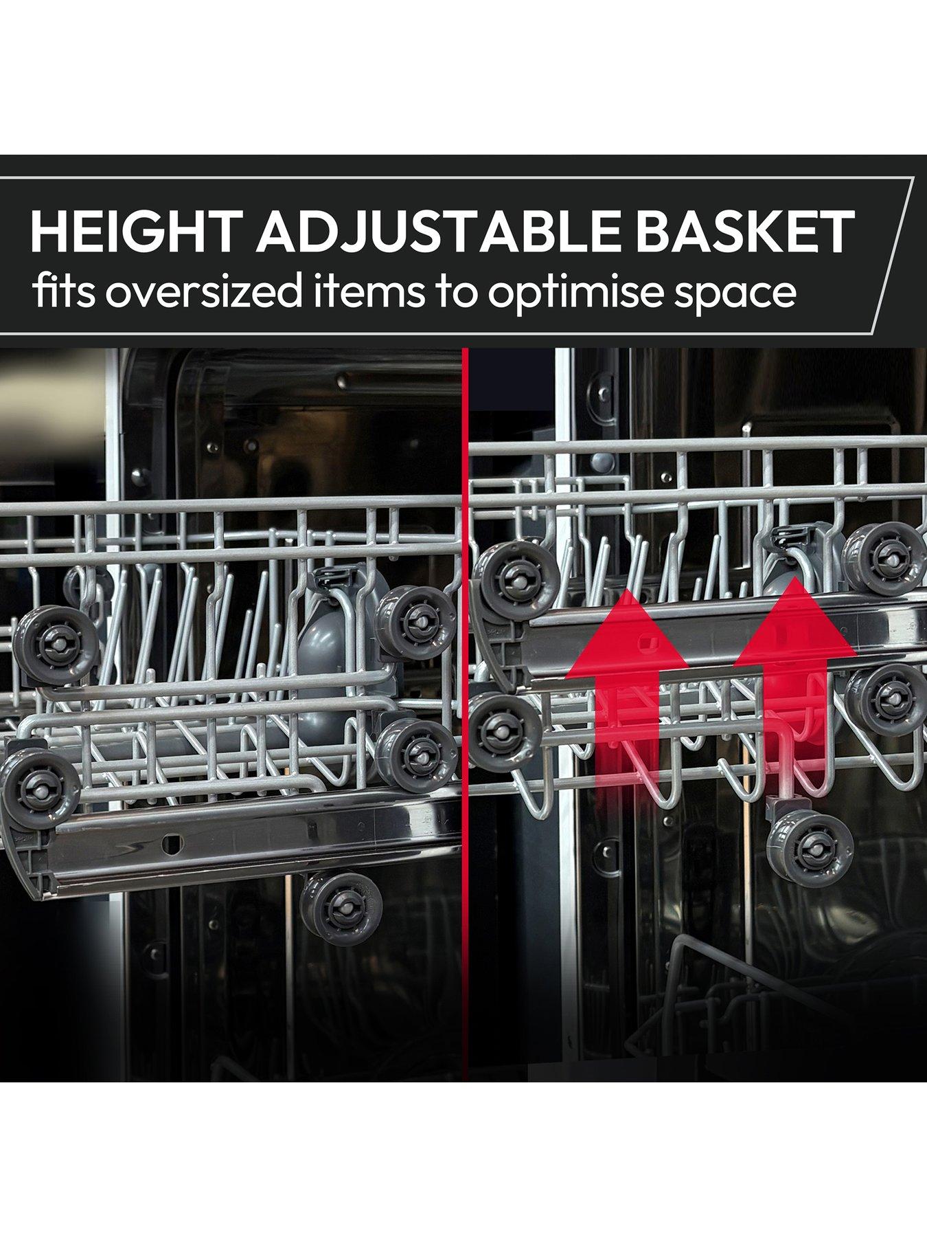 Image 5 of 7 of Hoover HI1C5SB1FS-80 Dishwasher 45cm Slim Size -&nbsp;White