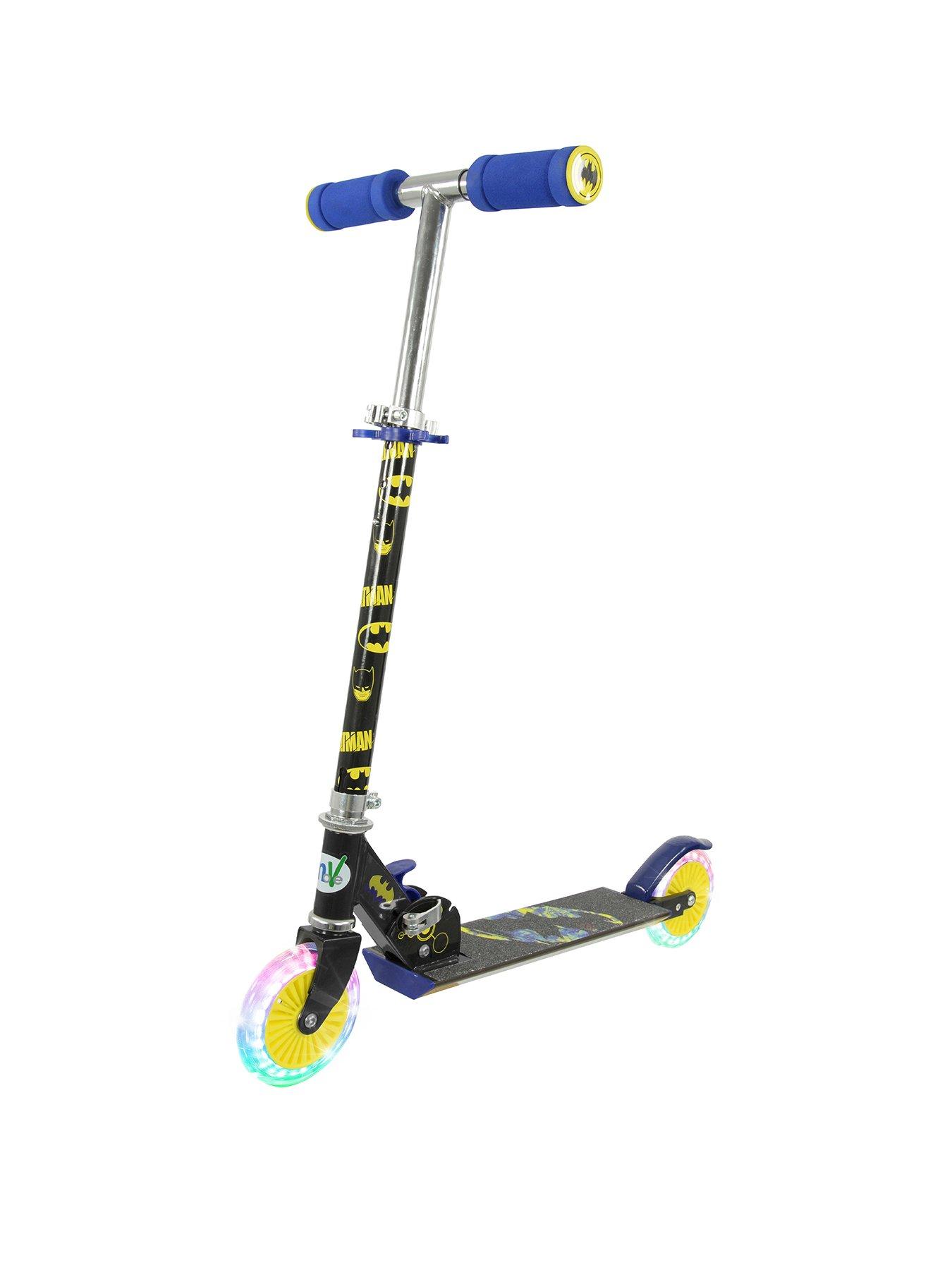 Batman Folding Inline Scooter with Light Up Wheels