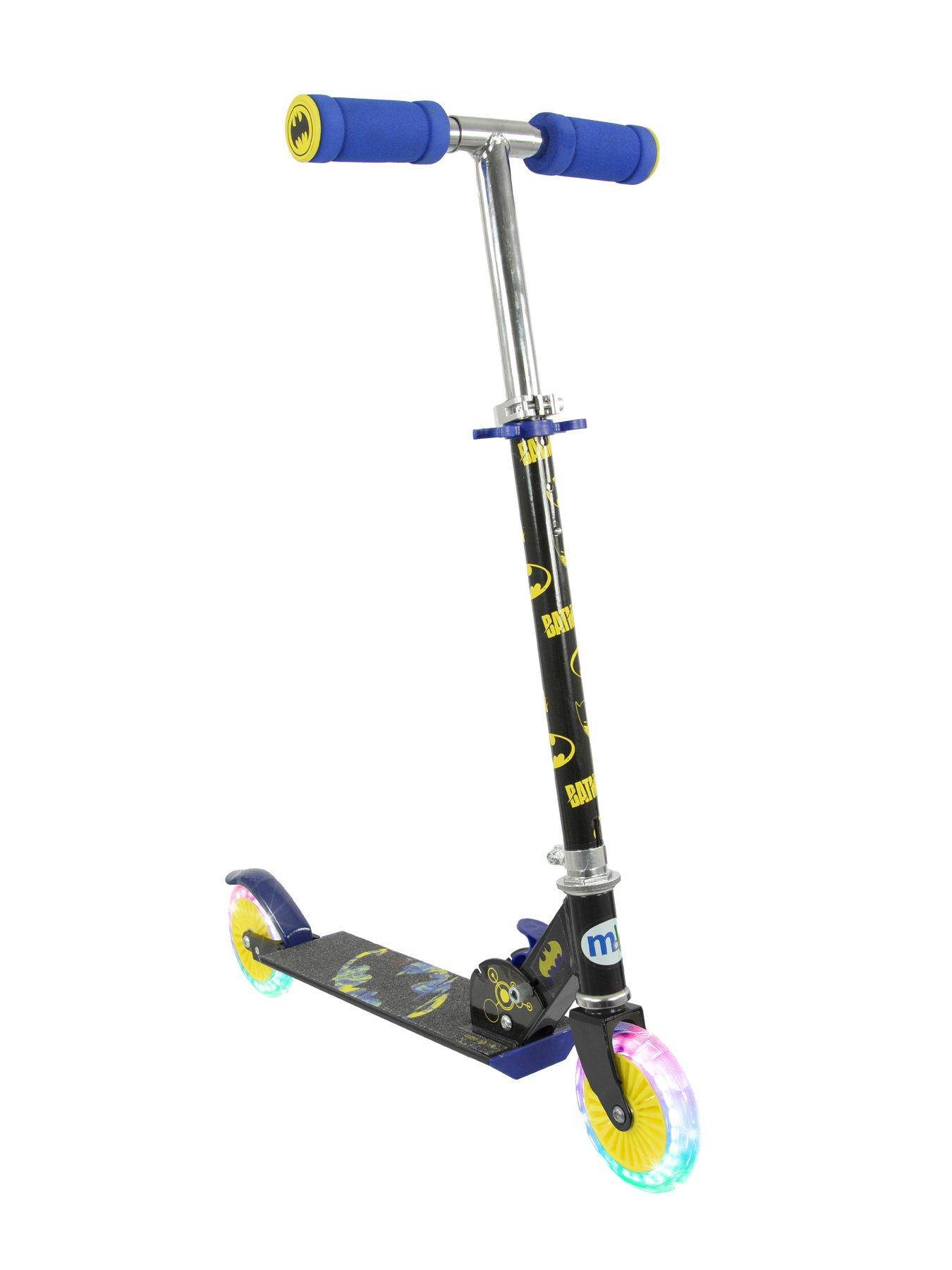 Image 7 of 7 of Batman Folding Inline Scooter with Light Up Wheels