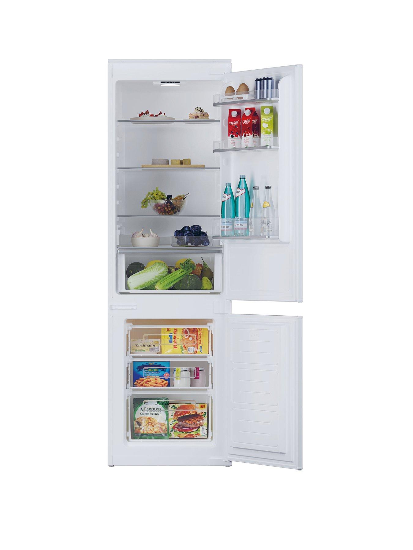  image of candy-cbbml18ek-refrigeration-combi-fridge-freezer--nbspwhite