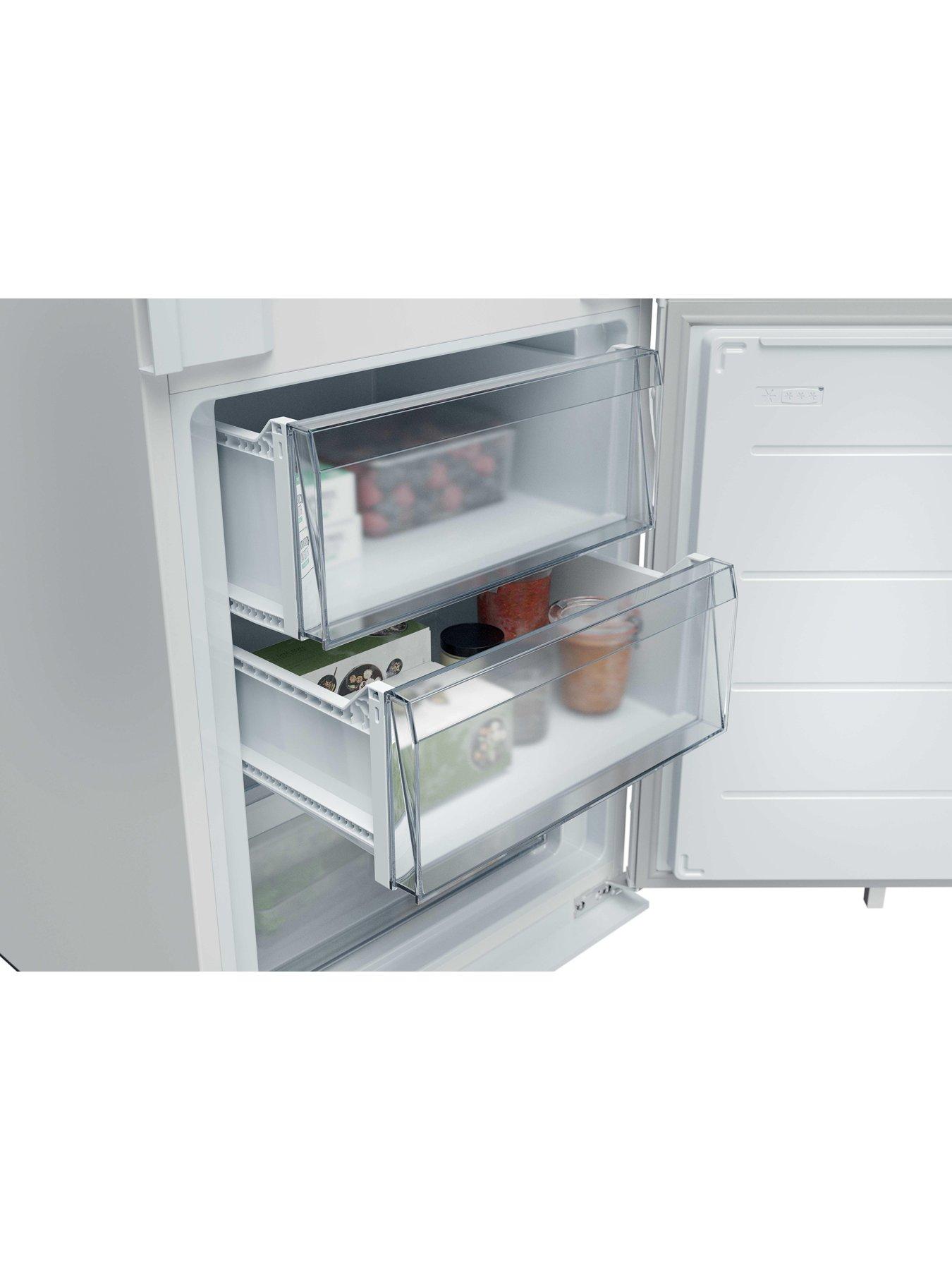  image of hoover-honbql3518evk-uk-refrigeration-combi-fridge-freezer--white