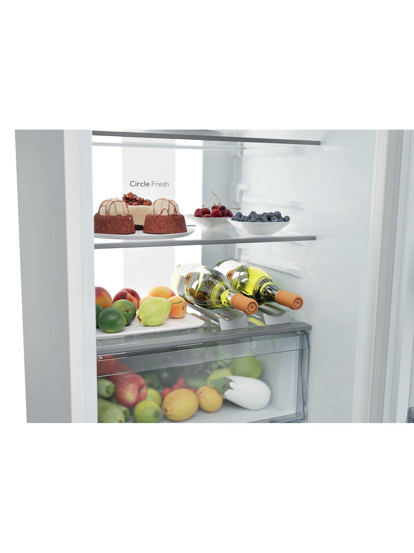 Image 3 of 7 of Hoover HONBQT5518DK-UK Refrigeration Combi Fridge-Freezer -&nbsp;White