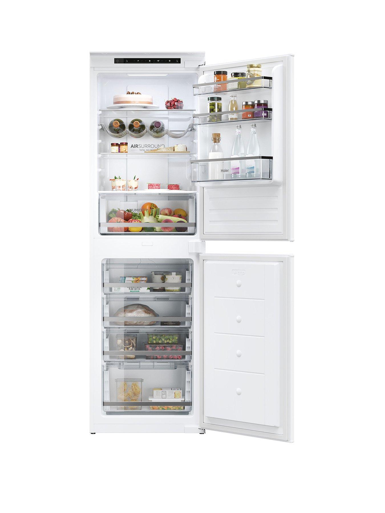 Haier HB50T618FMK Refrigeration Combi Fridge Freezer White