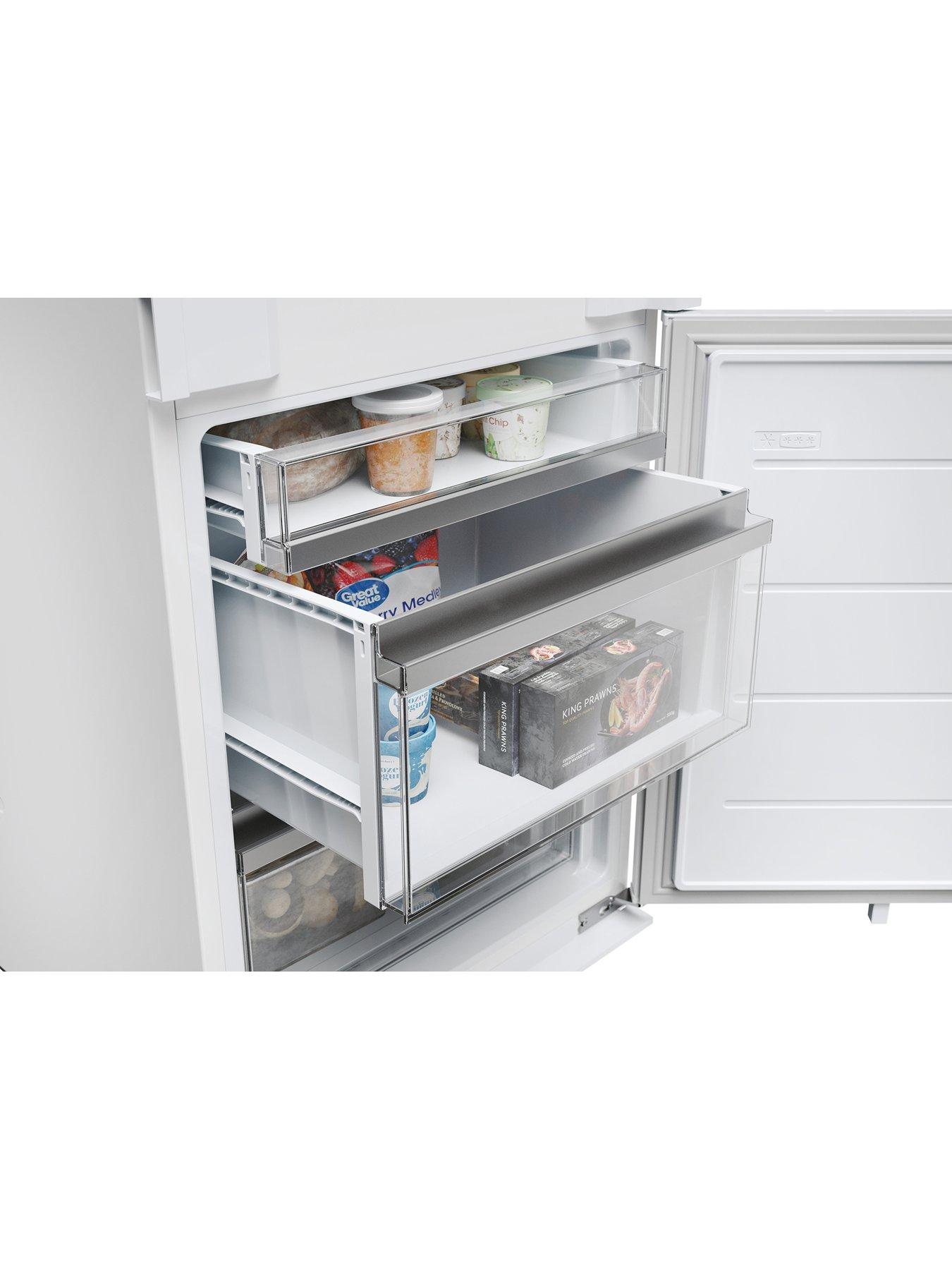 Image 6 of 7 of Haier HBW7518CTK Refrigeration Combi Fridge Freezer White