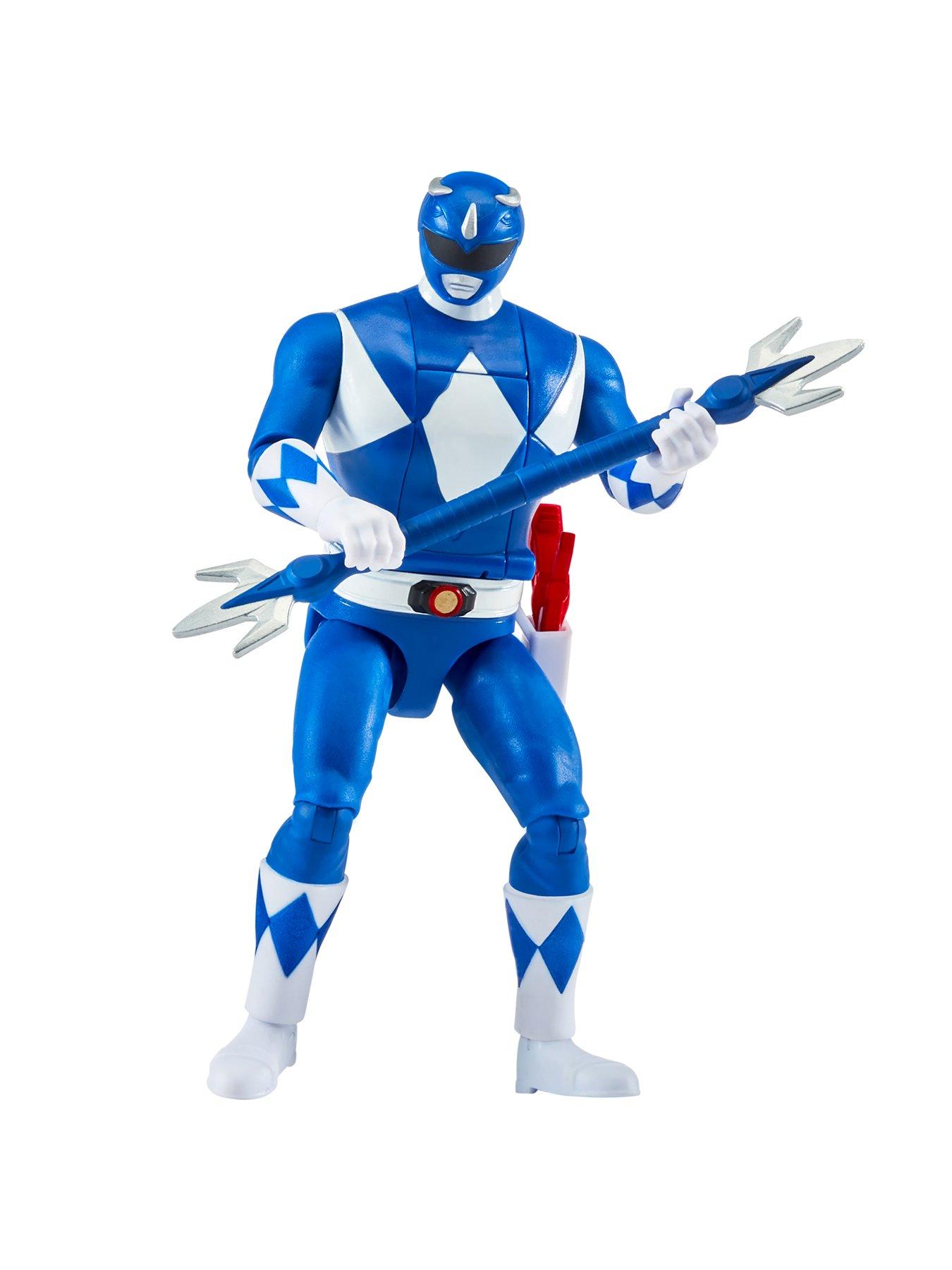 Image 2 of 8 of Power Rangers Auto-Morphin Ranger Figure - Blue Ranger