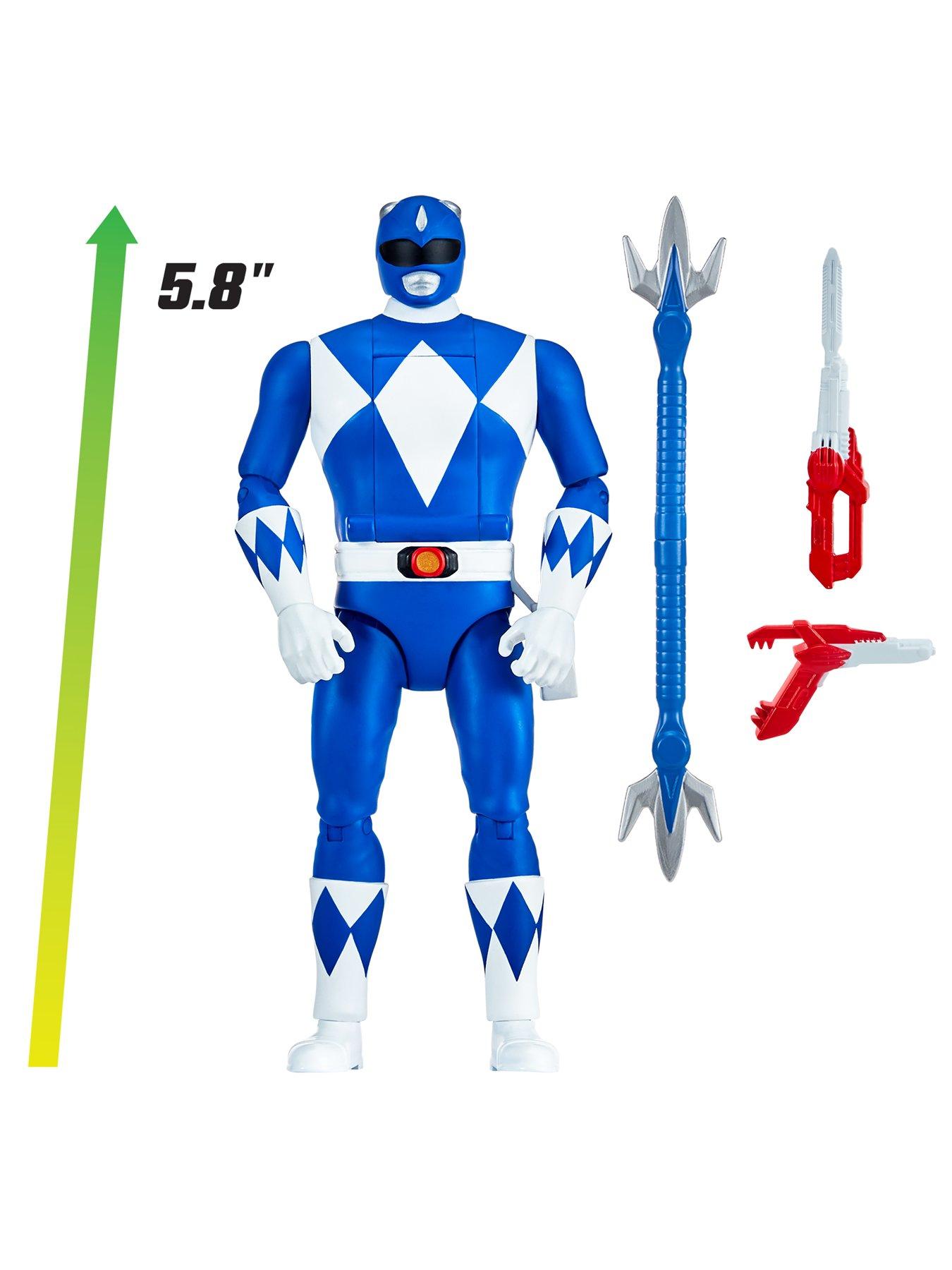 Image 3 of 8 of Power Rangers Auto-Morphin Ranger Figure - Blue Ranger