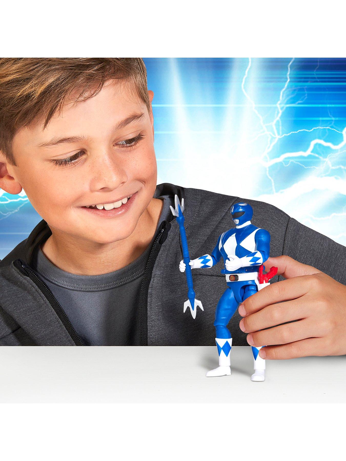 Image 5 of 8 of Power Rangers Auto-Morphin Ranger Figure - Blue Ranger