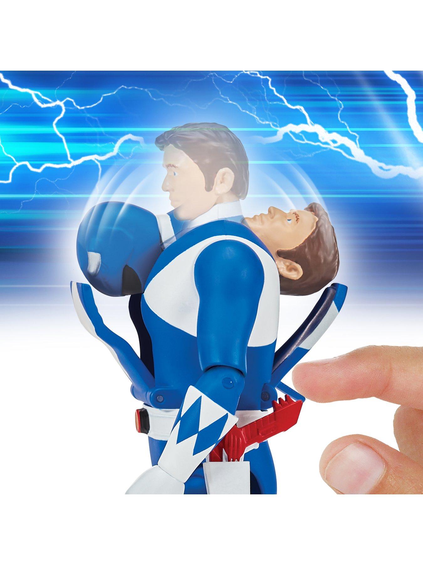 Image 6 of 8 of Power Rangers Auto-Morphin Ranger Figure - Blue Ranger
