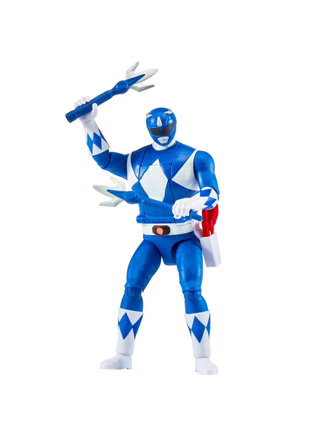 Image 7 of 8 of Power Rangers Auto-Morphin Ranger Figure - Blue Ranger