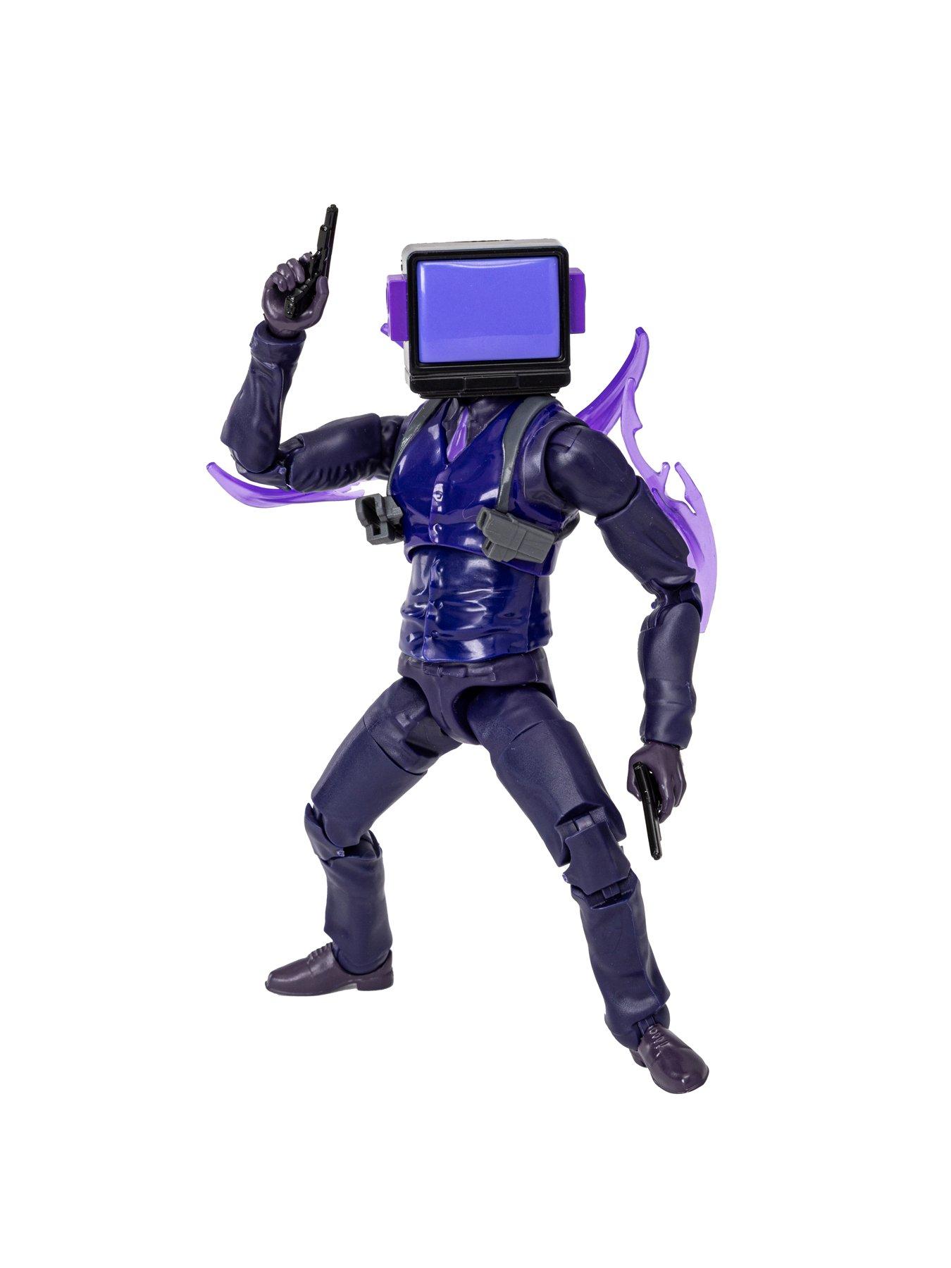 Image 7 of 8 of Skibidi Toilet Deluxe Figure- Dark Tv Man