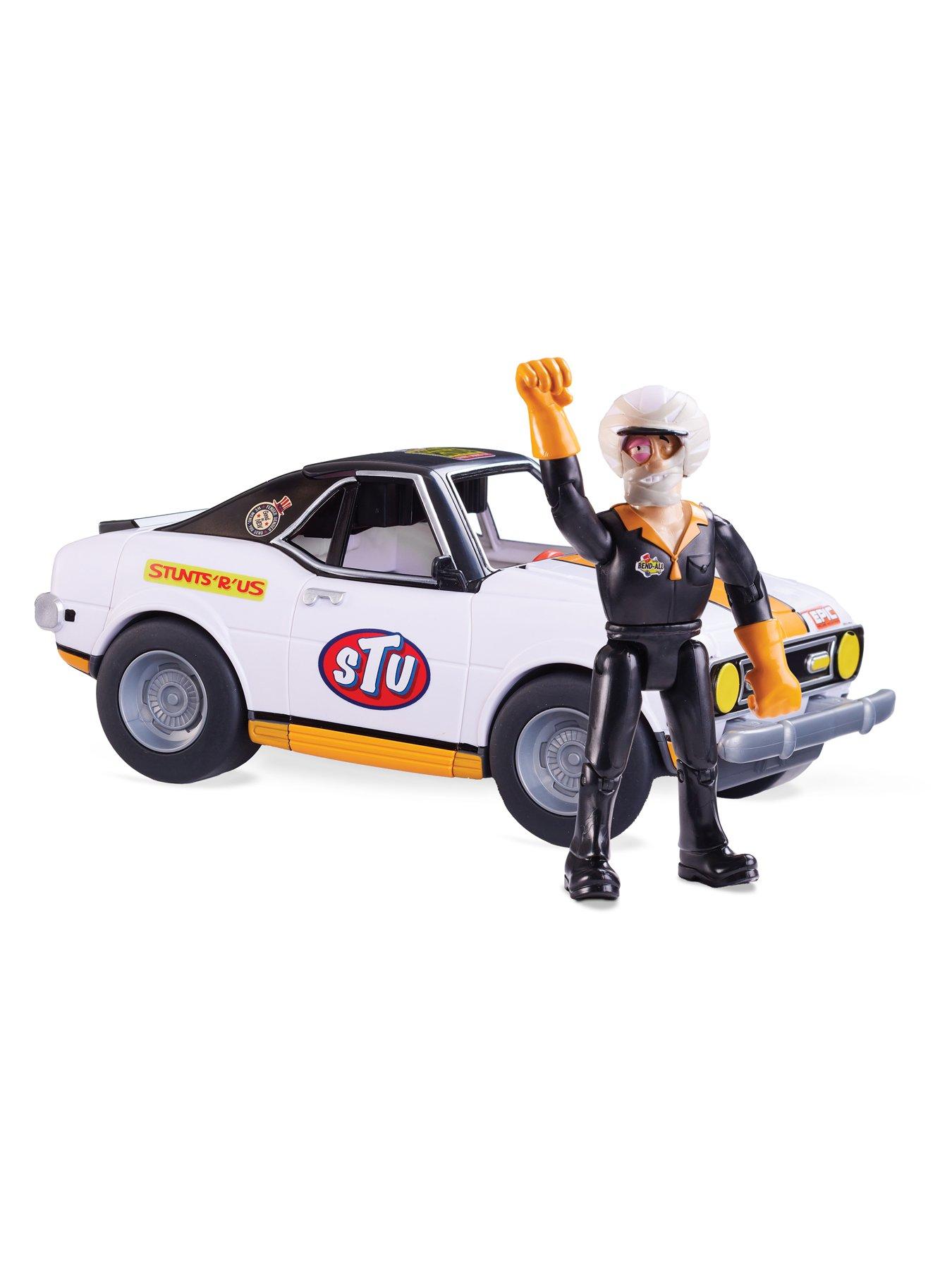 Image 2 of 8 of Stuntman Stu Race Ace Stunt Car Break Apart Set