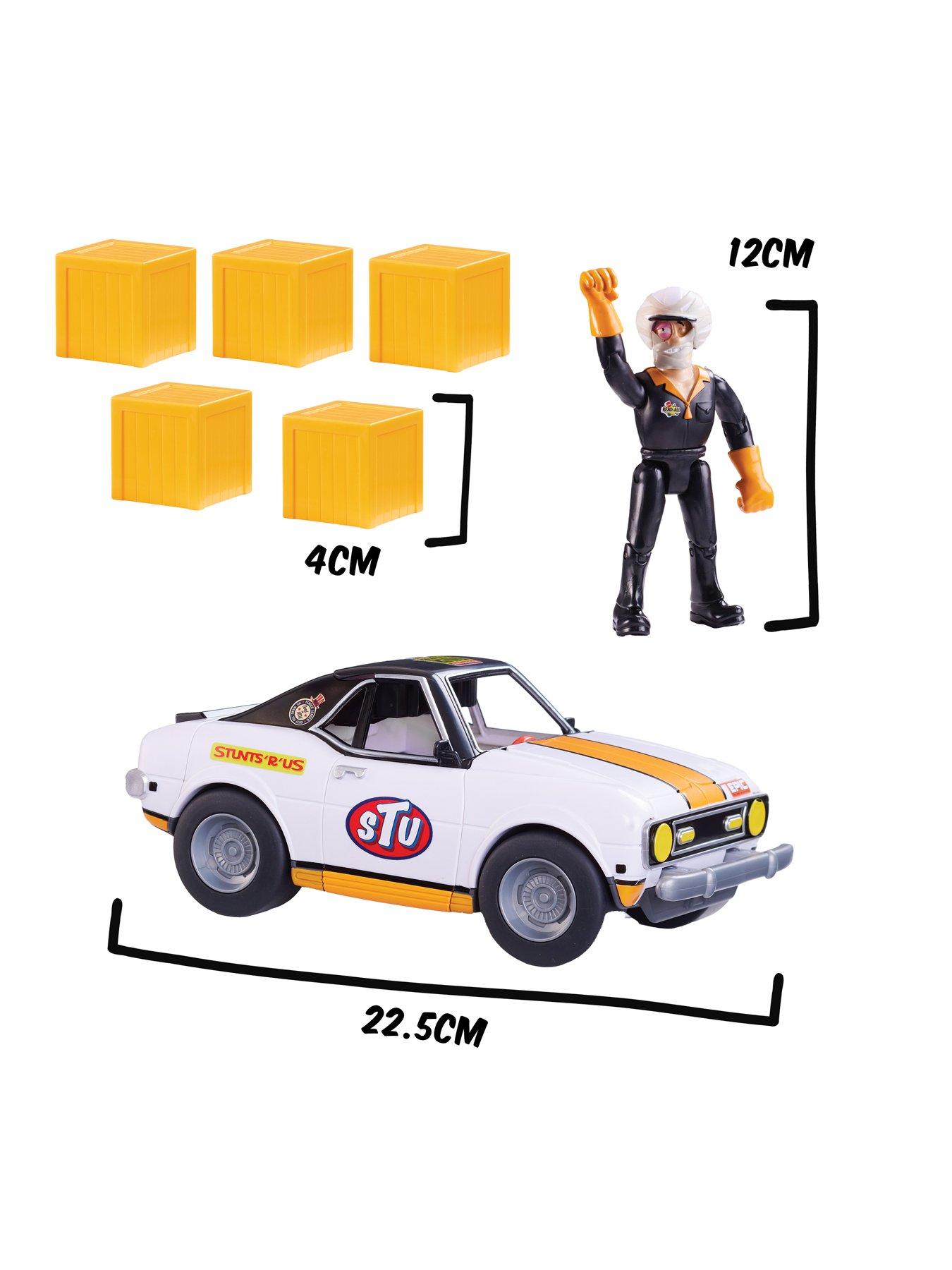 Image 3 of 8 of Stuntman Stu Race Ace Stunt Car Break Apart Set