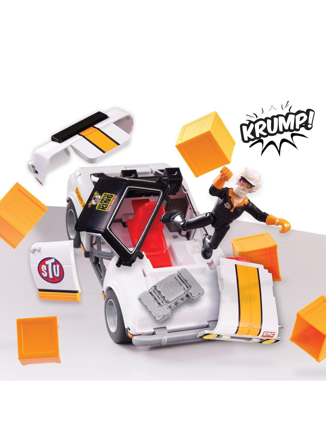 Image 5 of 8 of Stuntman Stu Race Ace Stunt Car Break Apart Set