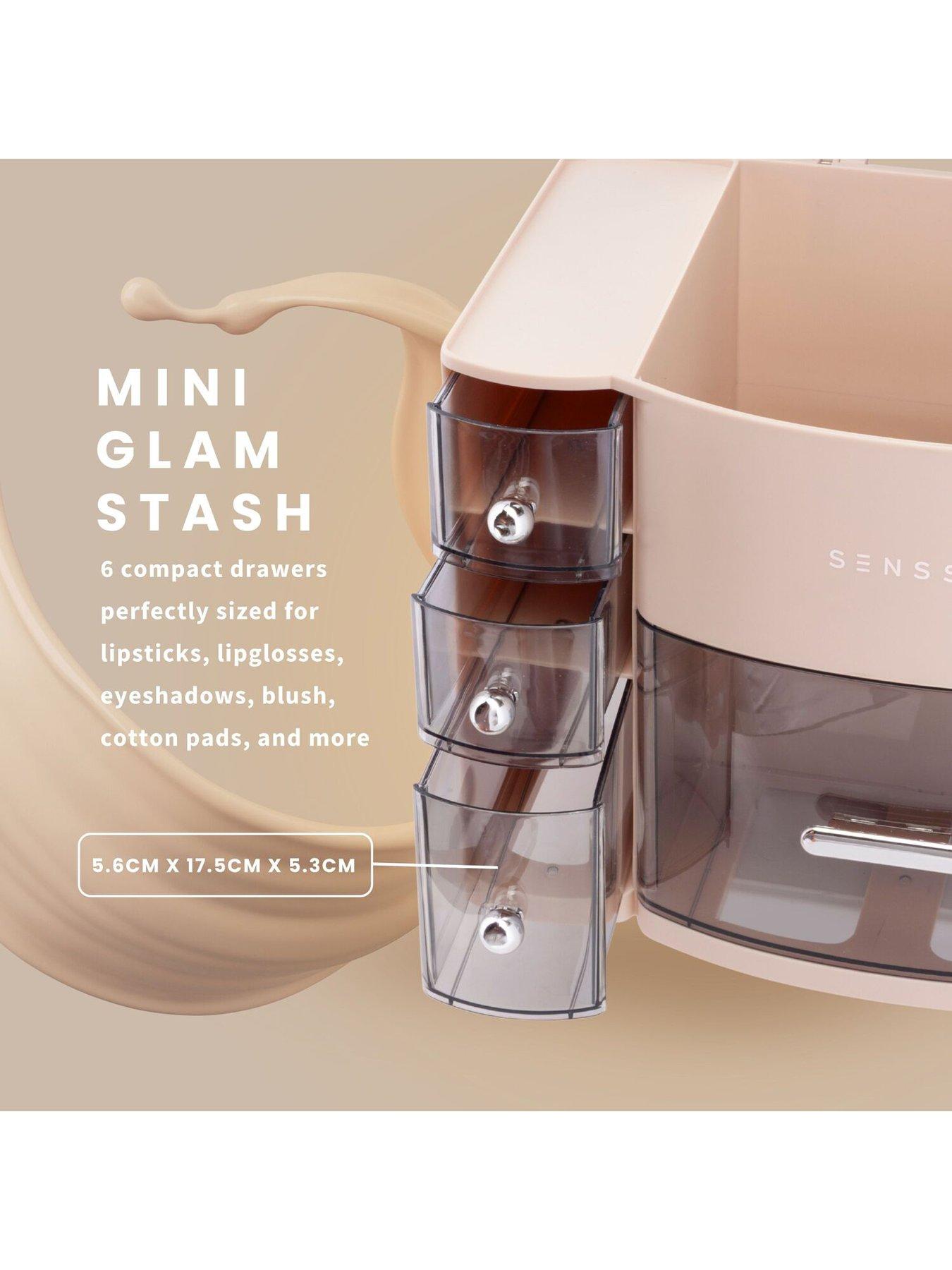 Image 5 of 7 of Sensse Beauty Organiser With Flip Top LED Mirror