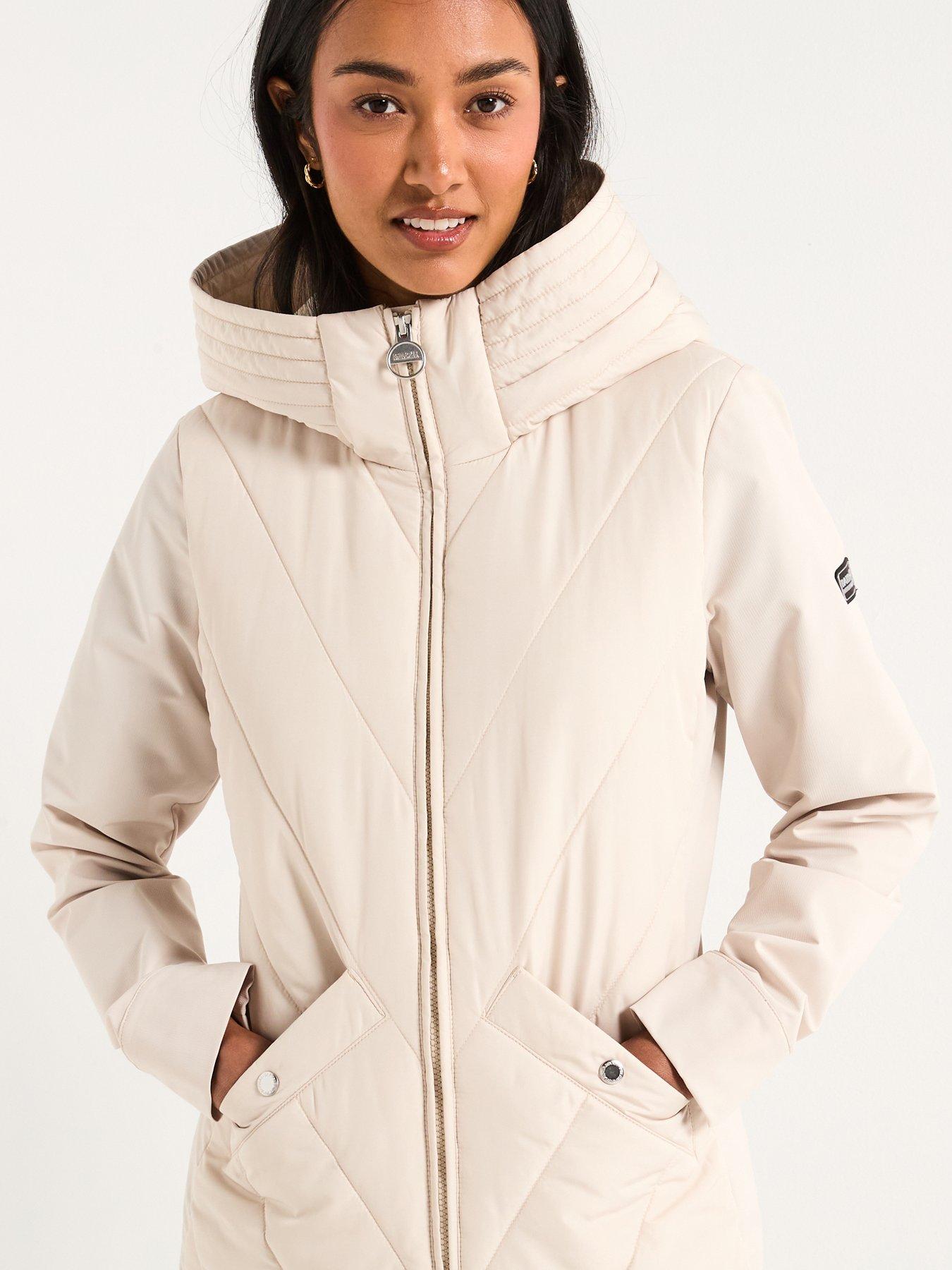 undefined Diablo Quilted Sweat - Off White