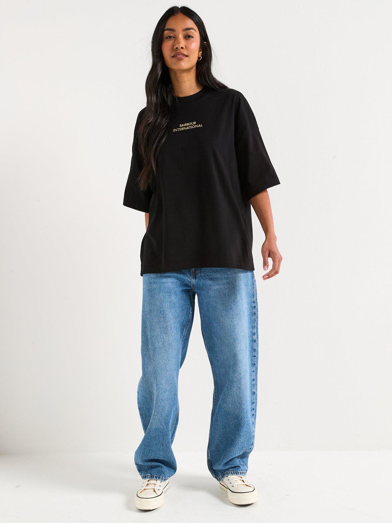 Image 3 of 6 of Barbour International B.Intl Kaia T-Shirt - Black