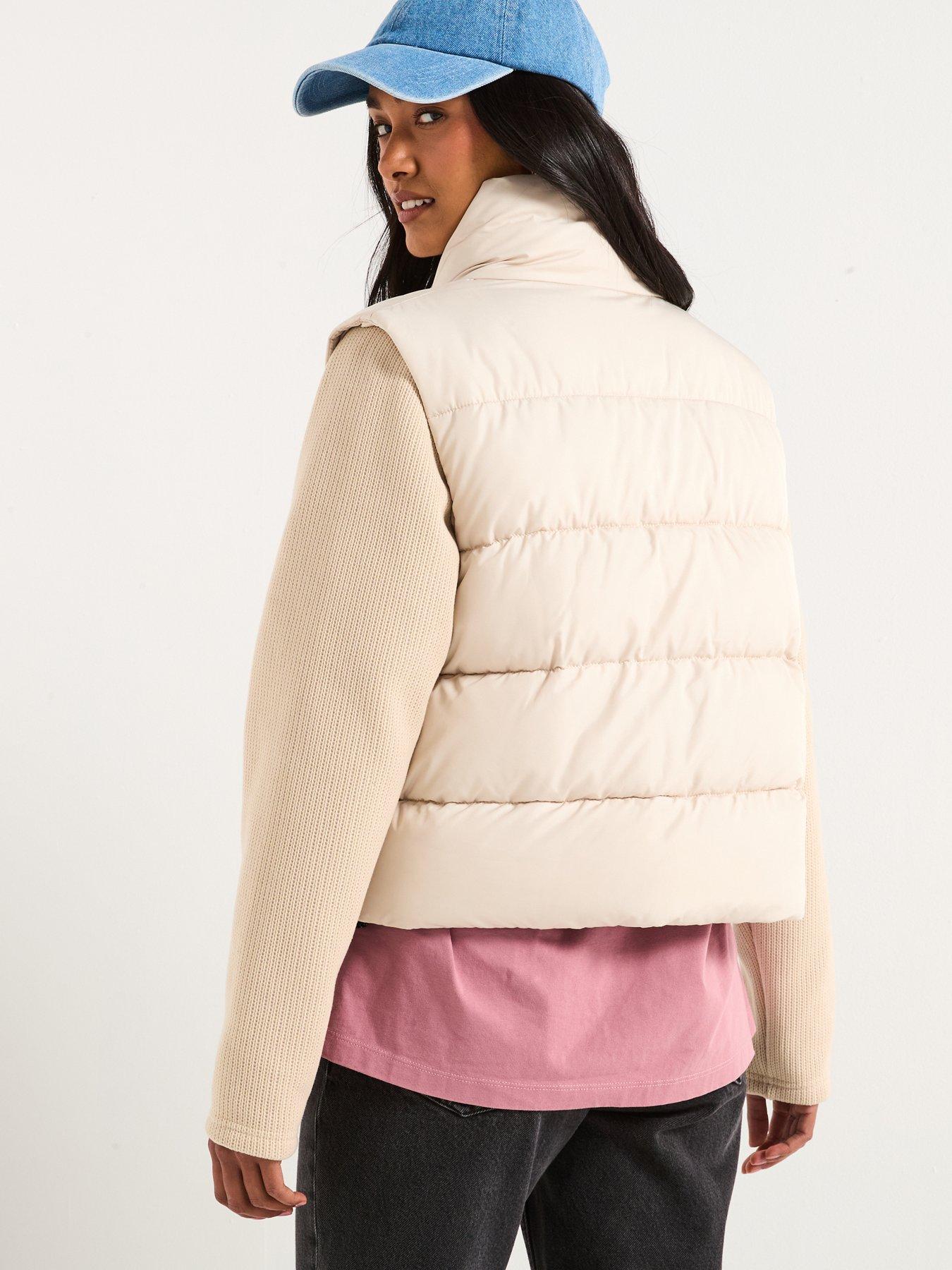 Image 2 of 6 of Barbour International San Telmo Quilted Sweater Jacket - Off White