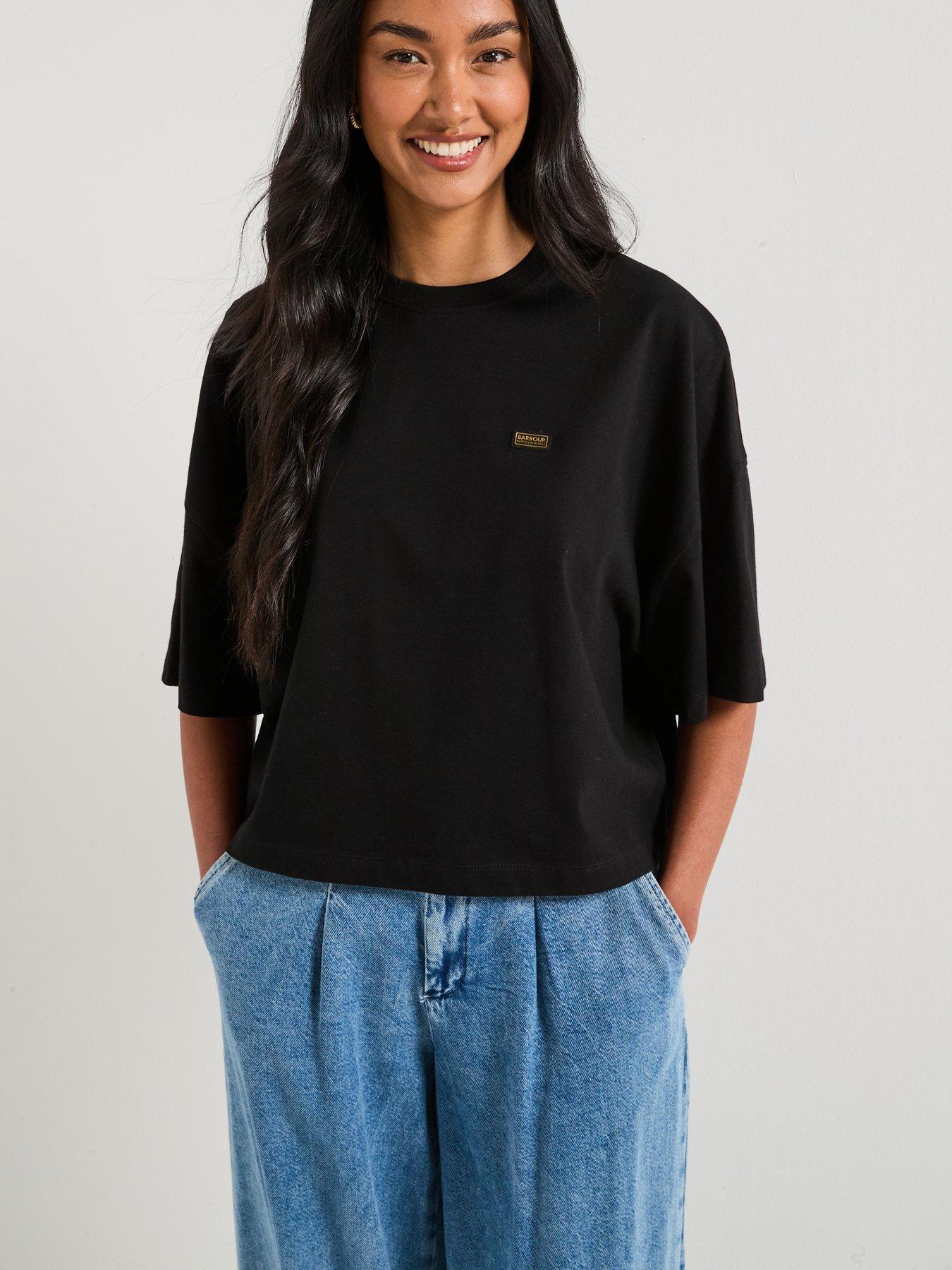 barbour-international-elle-t-shirt-black