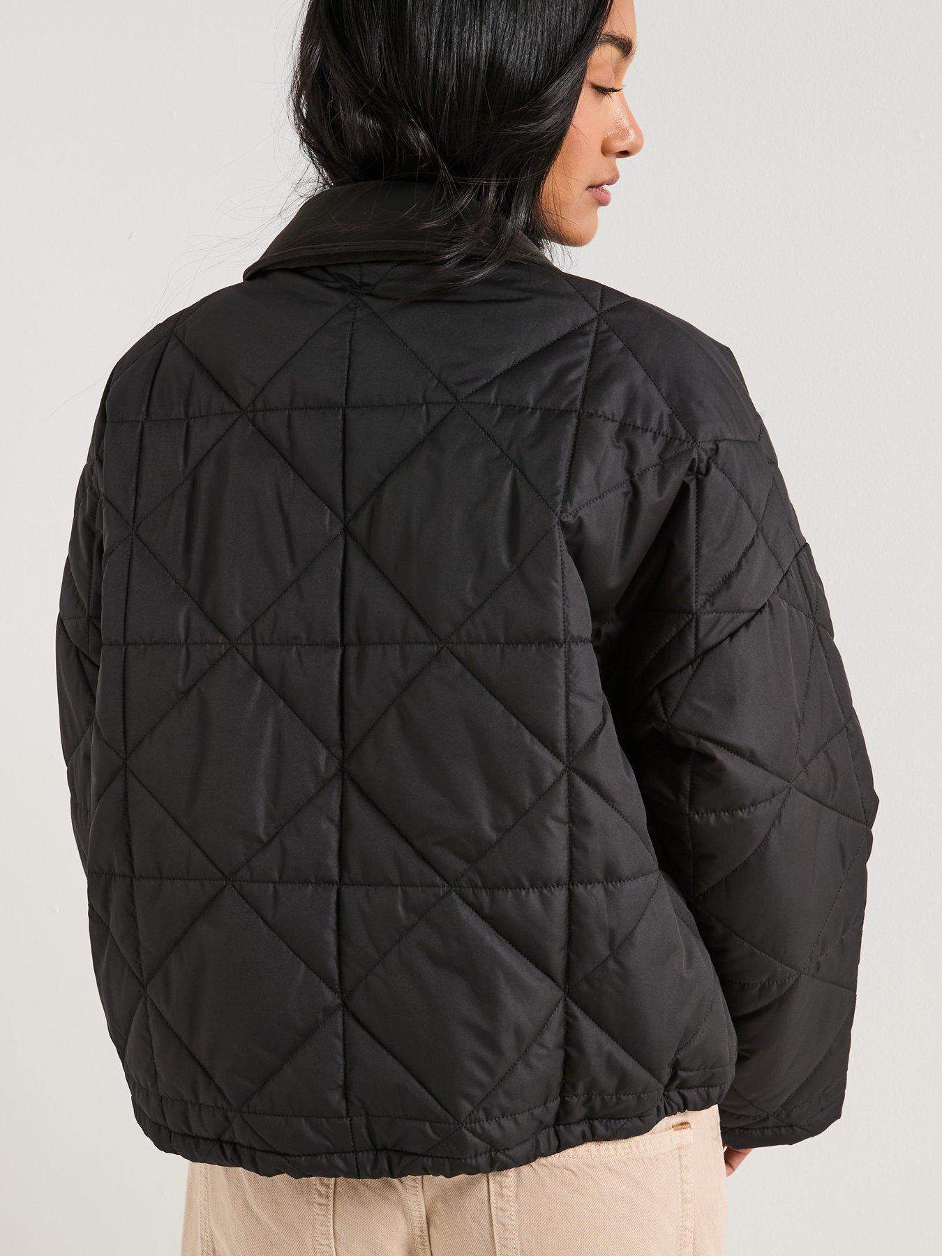 Image 2 of 6 of Barbour International B.intl Juliana Quilted Jacket - Black