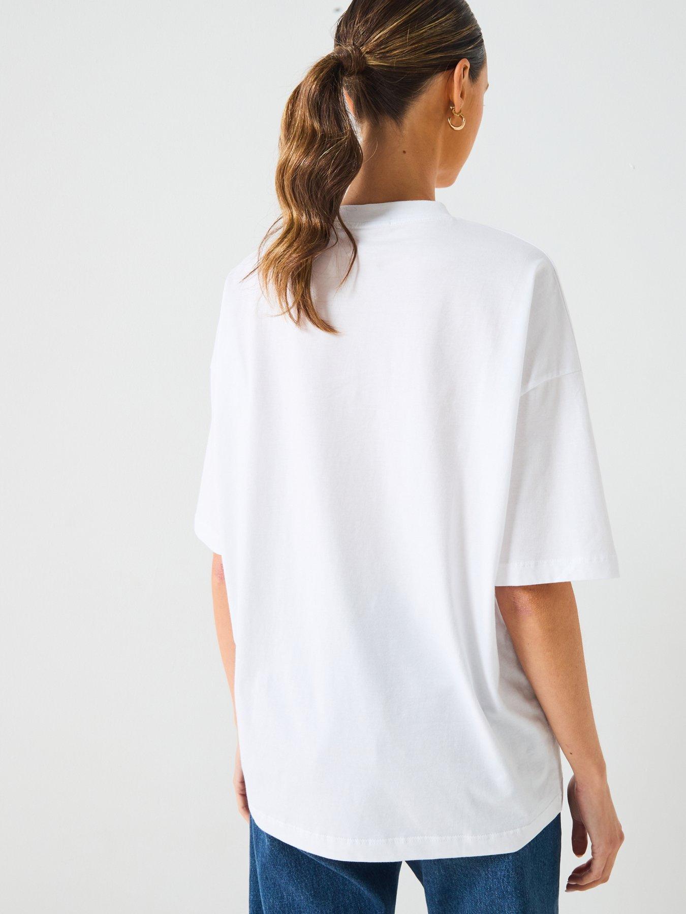 Image 2 of 6 of Barbour Claydon T-Shirt - White