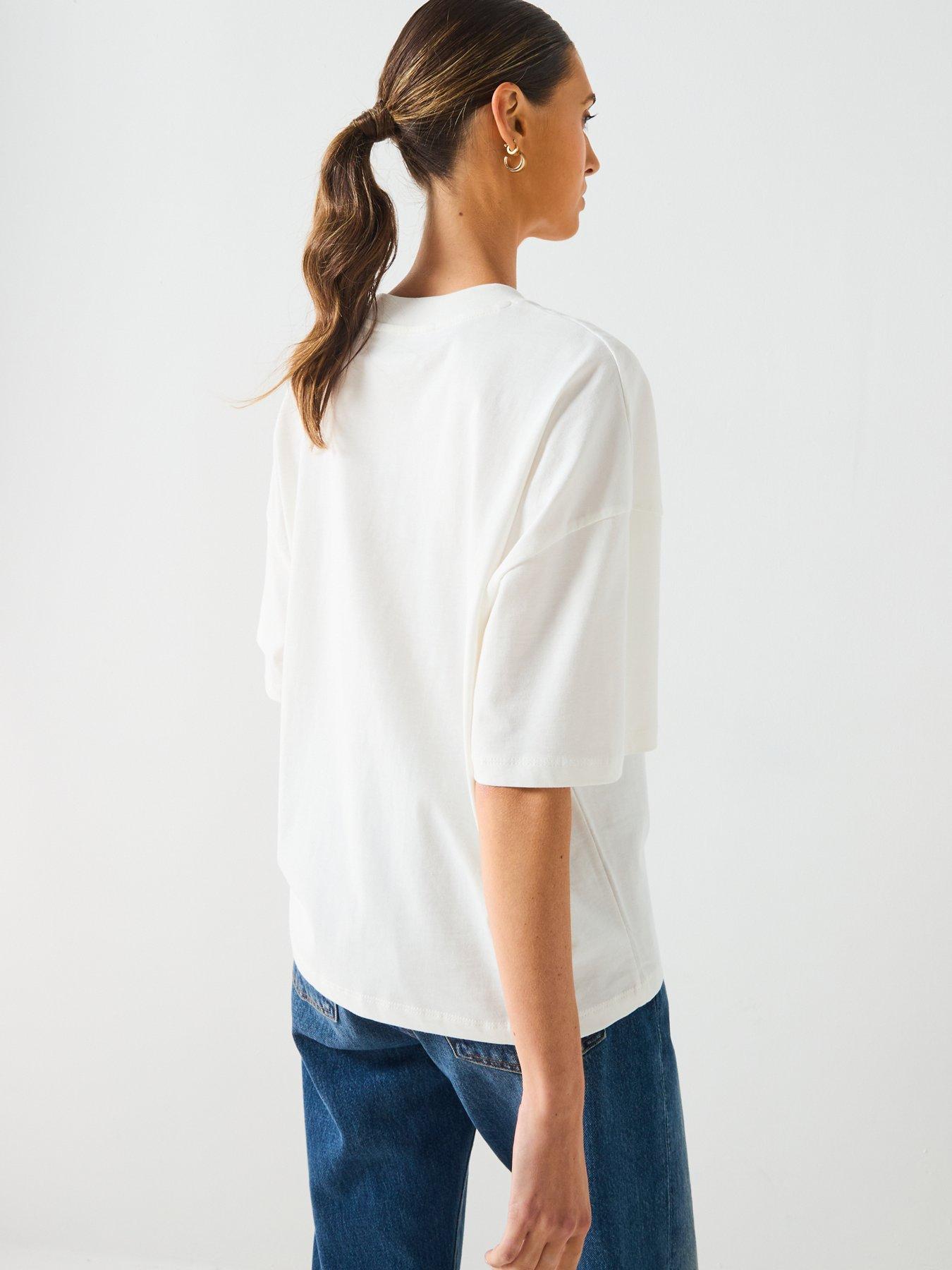 Image 2 of 5 of Barbour Harper T-Shirt &nbsp;- White