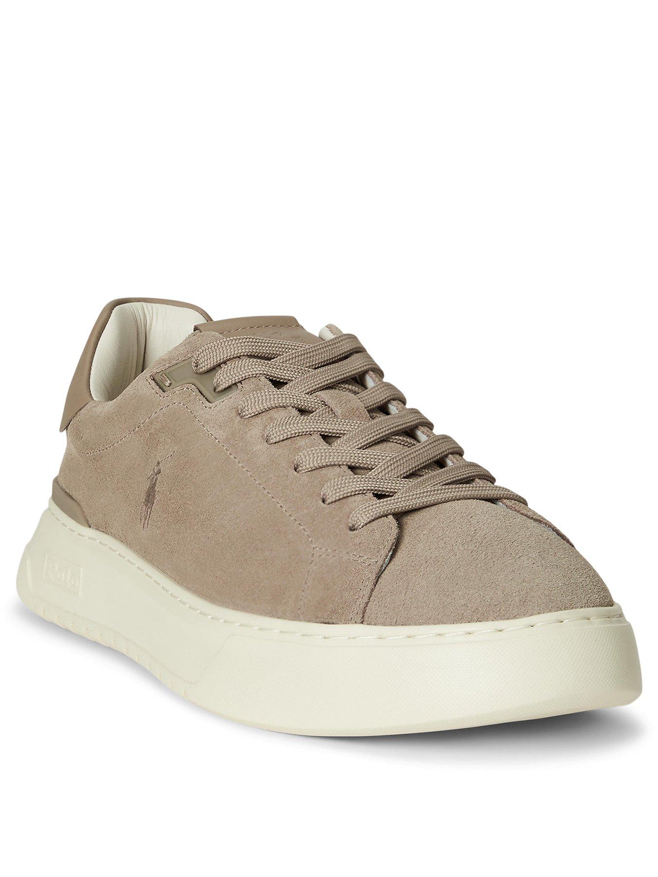  image of polo-ralph-lauren-rlite-court-suede-sneakers-light-brown